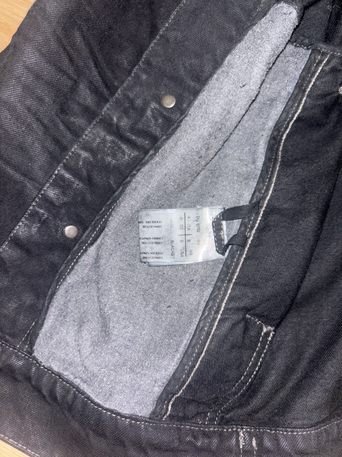 Rick Owens Rick Owen’s Drkshdw Jean jacket Size US XS / EU 42 / 0 - 2 Thumbnail