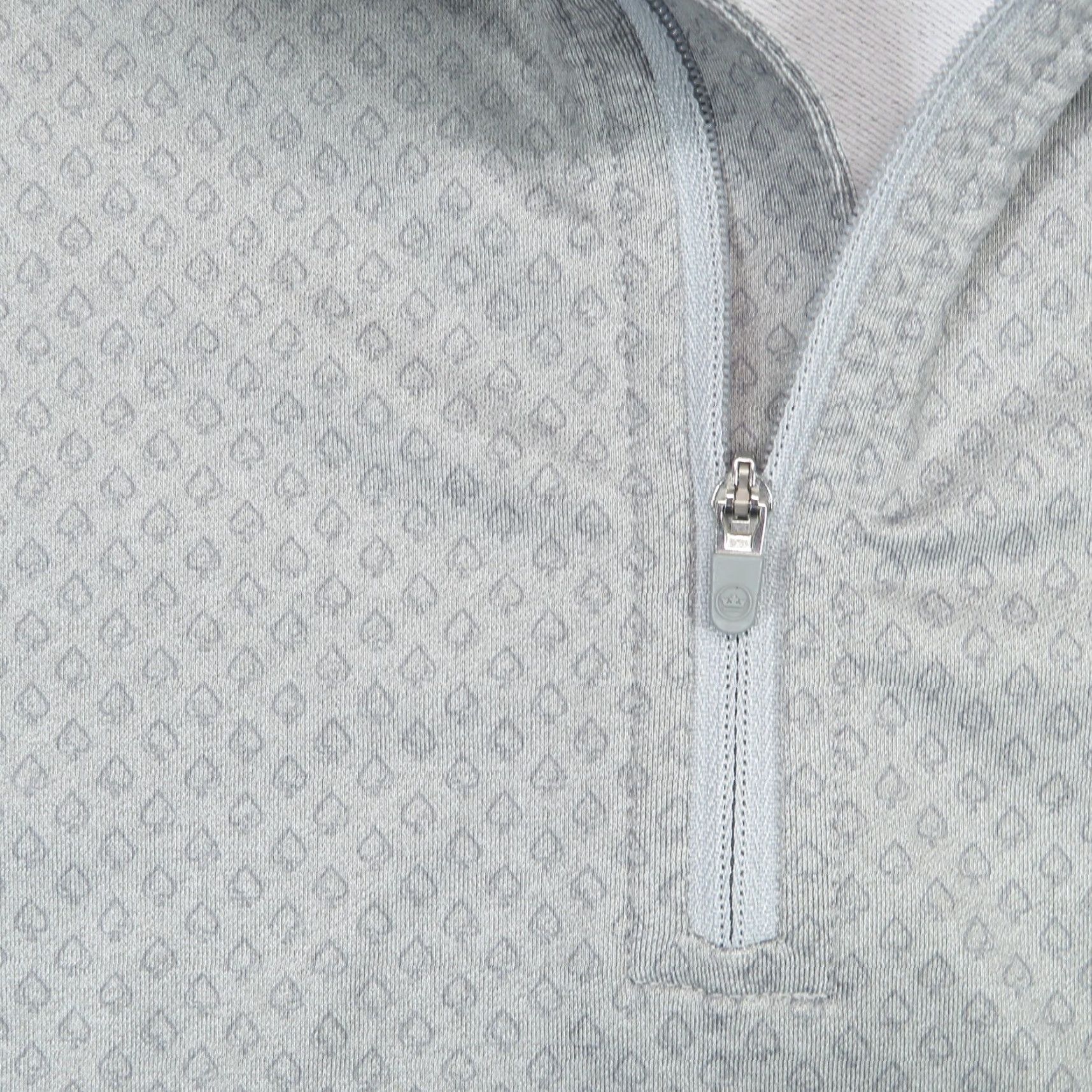 Peter Millar Peter Millar 1/4 Zip Mens XL Grey Sweater Perth Pullover Ace Spades Poker Gamble Size US XL / EU 56 / 4 - 4 Thumbnail