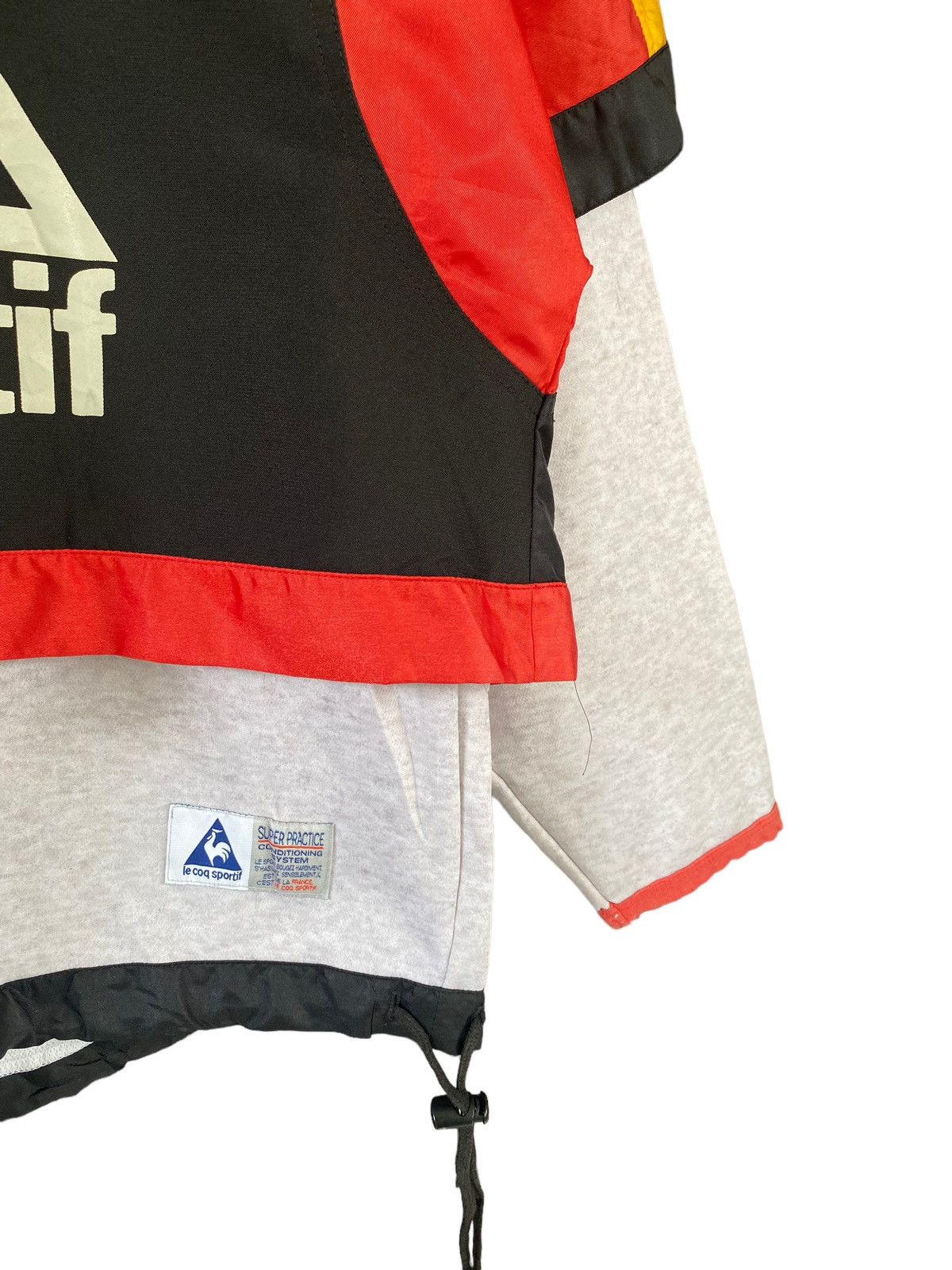 Le Coq Sportif × Vintage Vintage Le Coq Sportif Hoodie Jacket Long Sleeve (L) Size US L / EU 52-54 / 3 - 7 Thumbnail