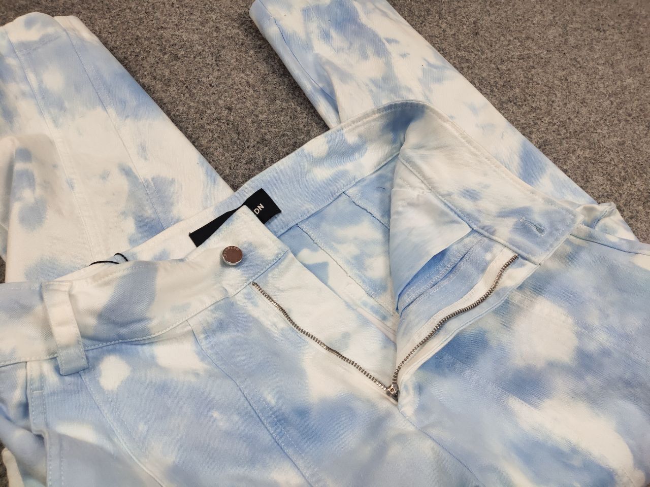 CHENPENG Chen Peng Japan Design Roman Column Trouser Blue Cargo Pants Size US 32 / EU 48 - 16 Thumbnail