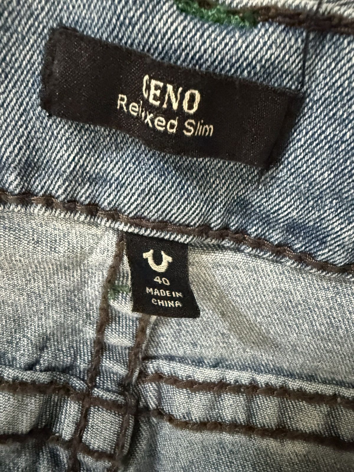 True Religion True Religion Geno Relaxed Slim Jeans Size US 40 / EU 56 - 4 Thumbnail
