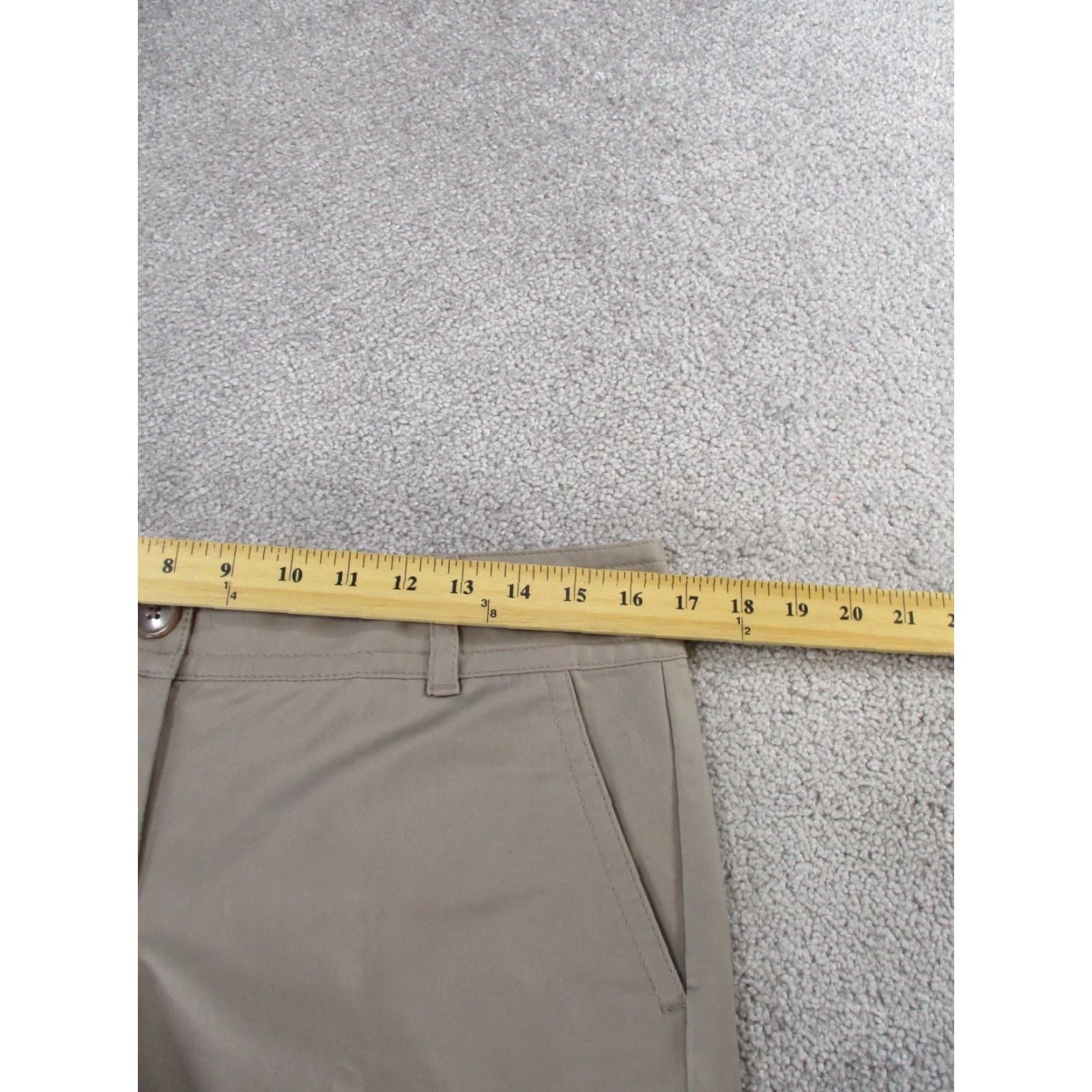 Ann Taylor Ann Taylor Shorts Womens 6 Light Brown Cotton Chinos Signature Fit NEW Size 28" / US 6 / IT 42 - 6 Thumbnail