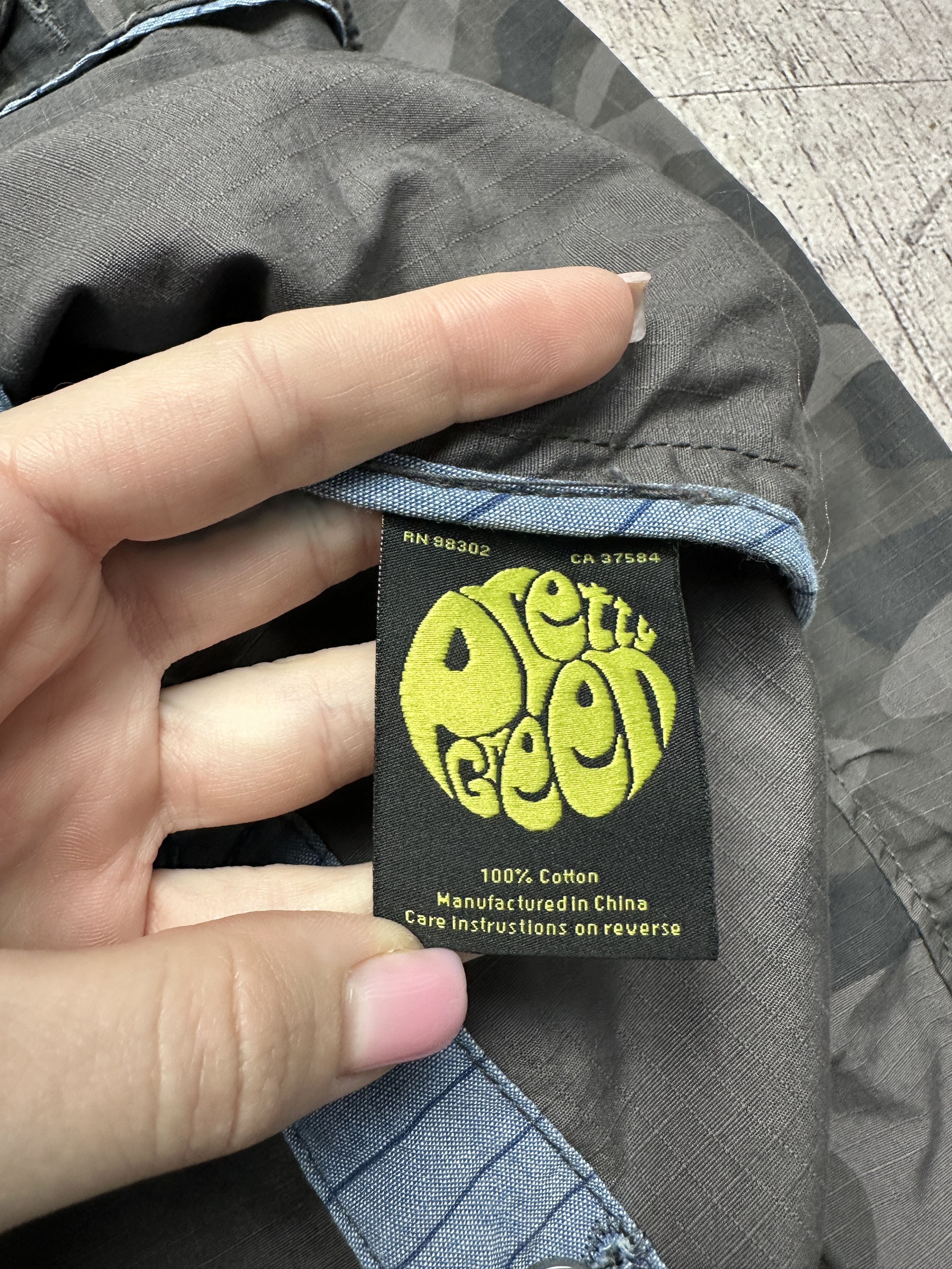 Pretty Green Pretty Green Mens Camo Jacket Size US M / EU 48-50 / 2 - 4 Thumbnail
