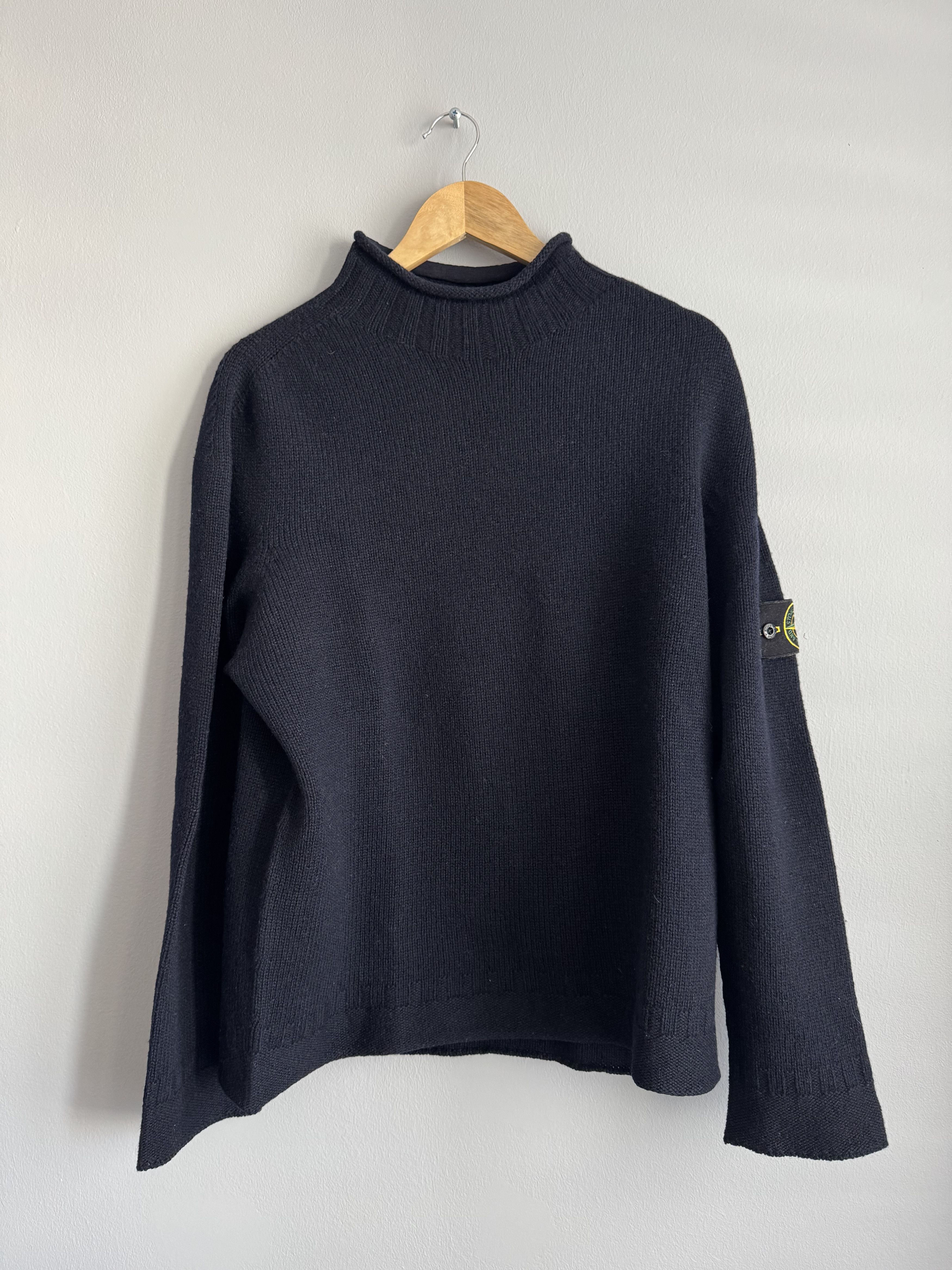 Stone Island stone island y2k archive chunky sweater tie dye | Grailed