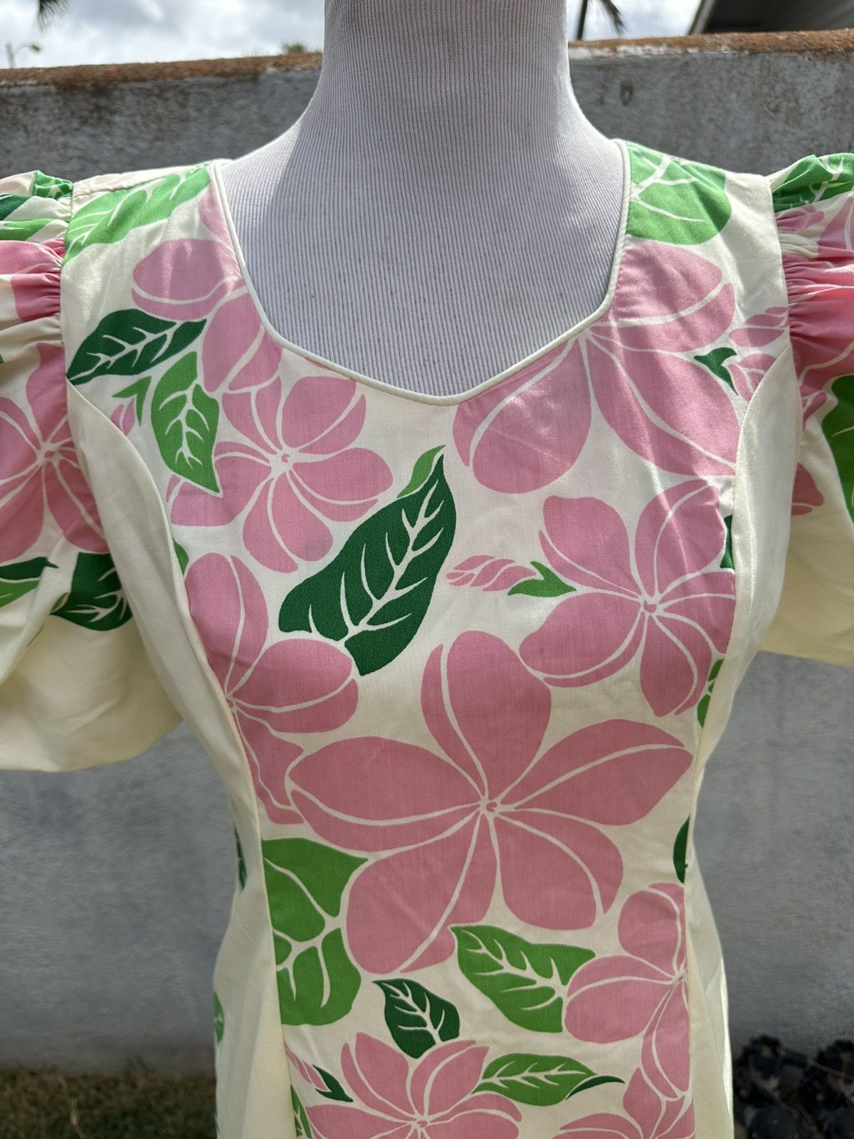 Other New Vintage Ho Aloha Hawaiian Floral Muumuu Dress Women's M Size M / US 6-8 / IT 42-44 - 3 Thumbnail