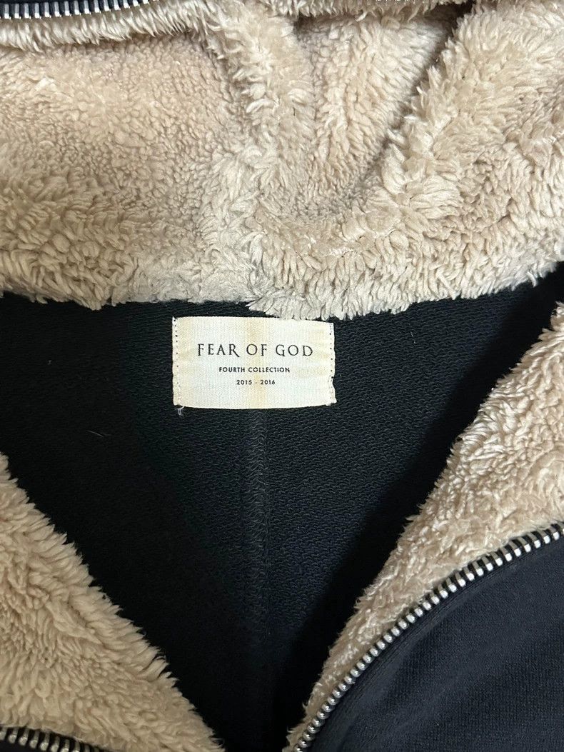 Fear of God Fear of God Lambfleece semi-zipper Size US S / EU 44-46 / 1 - 3 Thumbnail