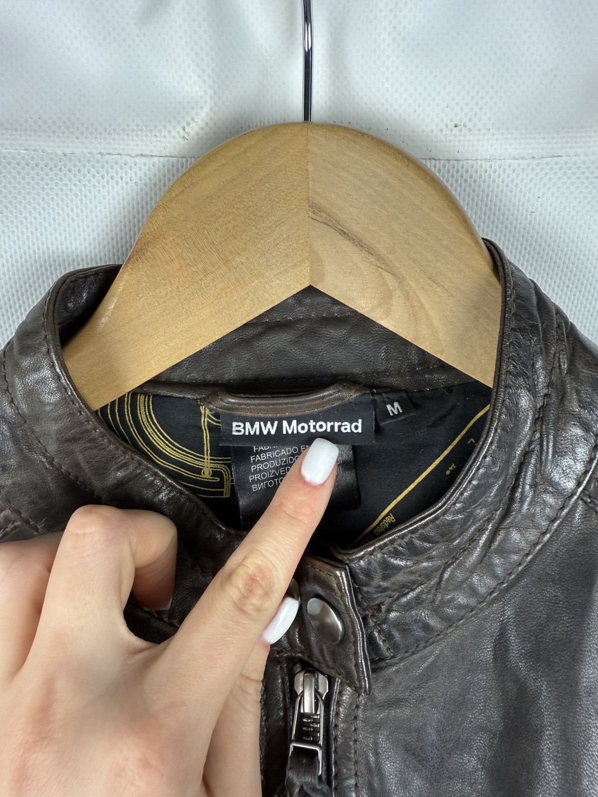 BMW BMW Motorrad Ladies Lamb Leather Motorcycle Jacket Size M Size M / US 6-8 / IT 42-44 - 12 Thumbnail