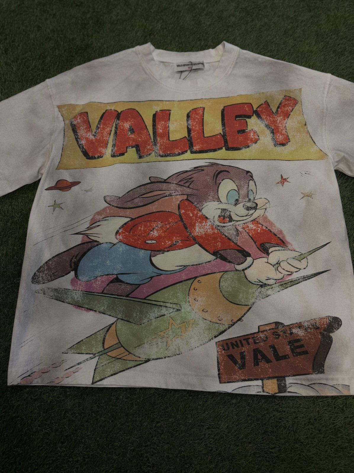 Vale Vale Rocket Bunny Tee Size Medium (NEW) Size US M / EU 48-50 / 2 - 5 Thumbnail