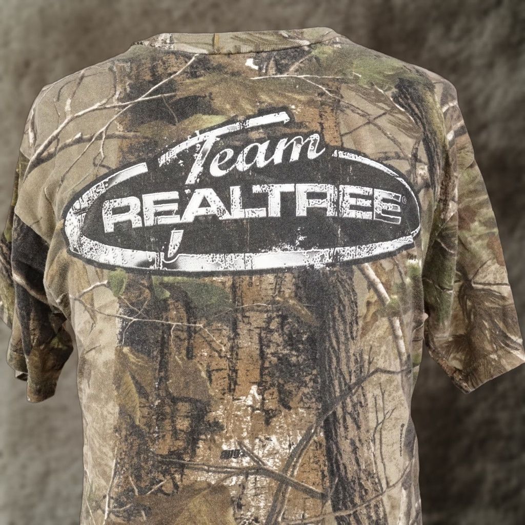 Realtree Realtree Men's XL Camouflage T-Shirt Outdoor Hunting Short Sleeve Camo 2000s Size US XL / EU 56 / 4 - 1 Thumbnail
