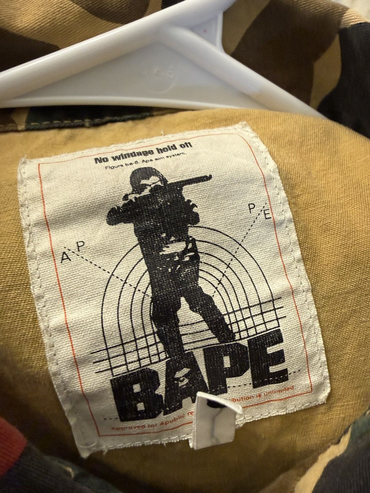 Bape Vintage Bape Camo Faded Jacket Size Medium Size US M / EU 48-50 / 2 - 6 Thumbnail