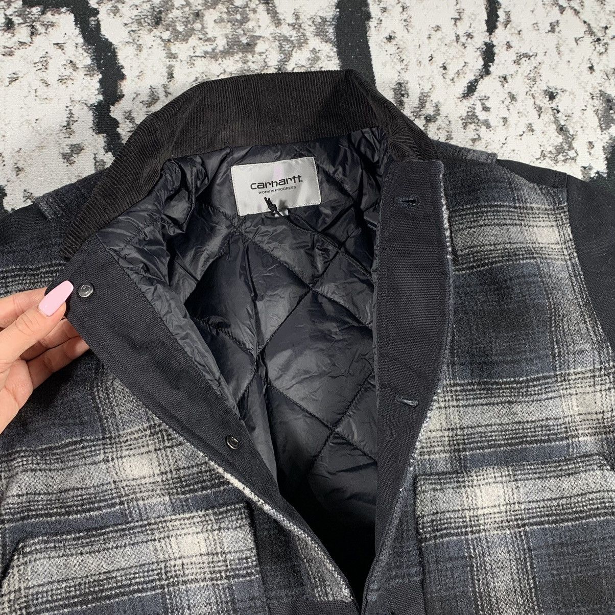 Carhartt × Vintage CARHARTT HIGHLAND JACKET DENIM WOOL AMERICAN STYLE Size US S / EU 44-46 / 1 - 7 Thumbnail