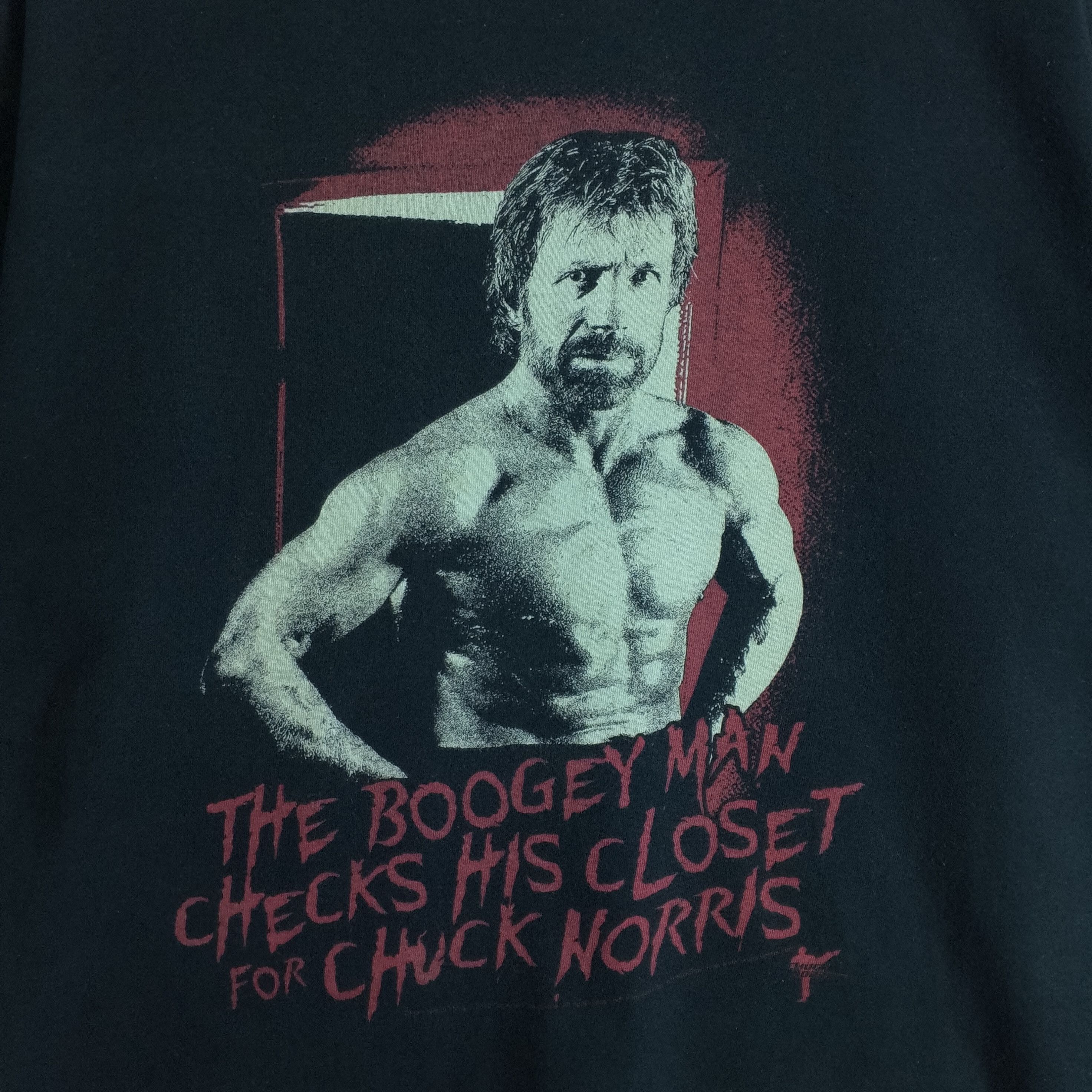 Vintage Vintage Chuck Norris The Boogeyman Tee Size US M / EU 48-50 / 2 - 4 Thumbnail