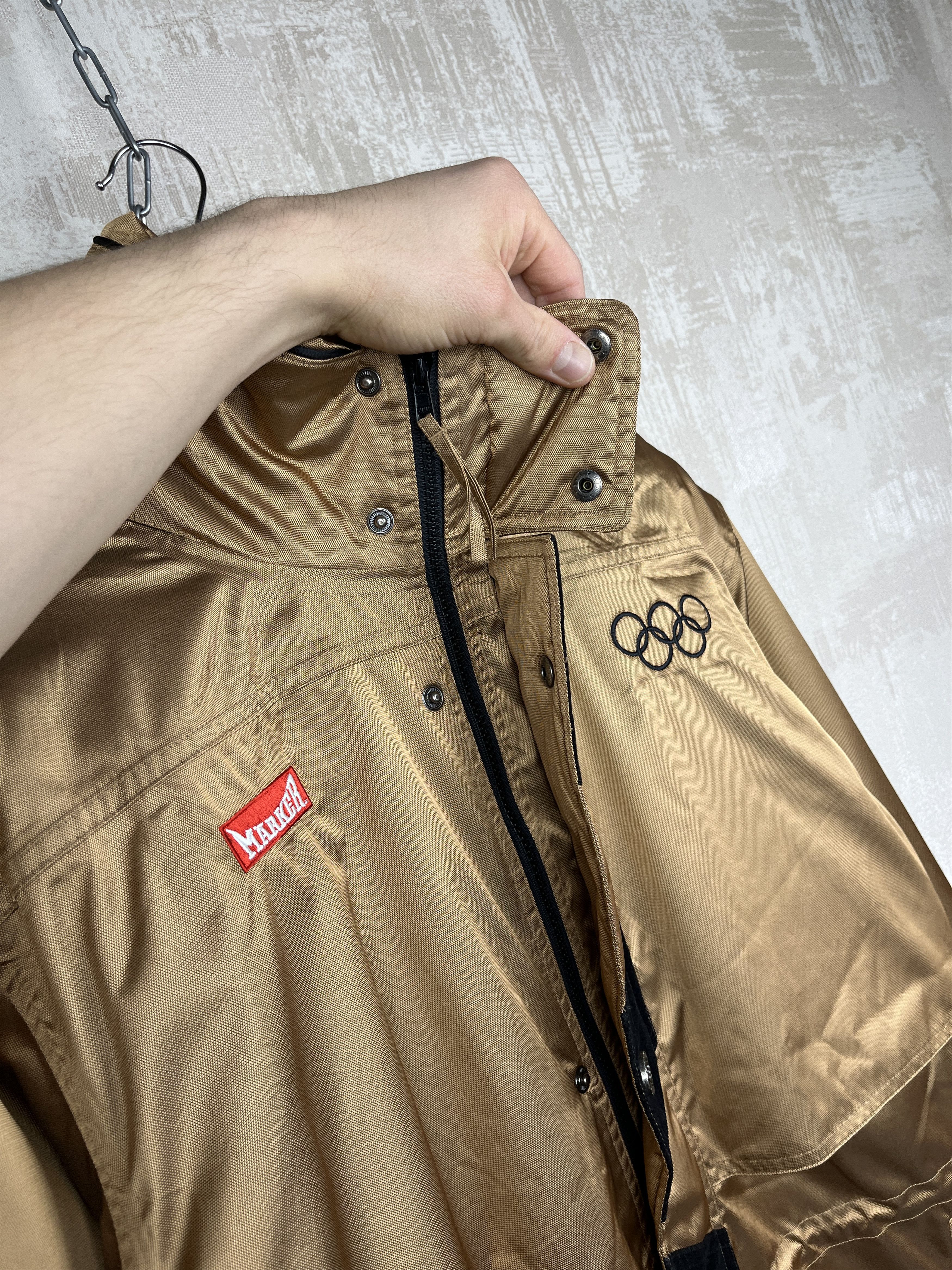 Market × USA Olympics × Vintage Vintage Olympics Games Big Logo Marker Winter Jacket Size US XS / EU 42 / 0 - 13 Thumbnail