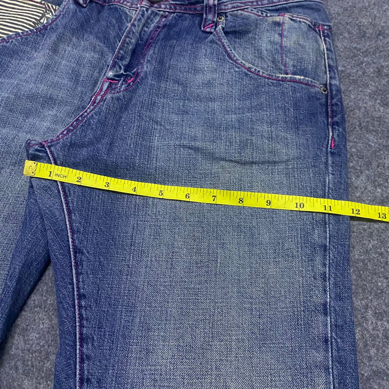 Vintage 💥Best Offer💥Vintage Volcom Stone Distressed Denim Size US 35 - 5 Thumbnail