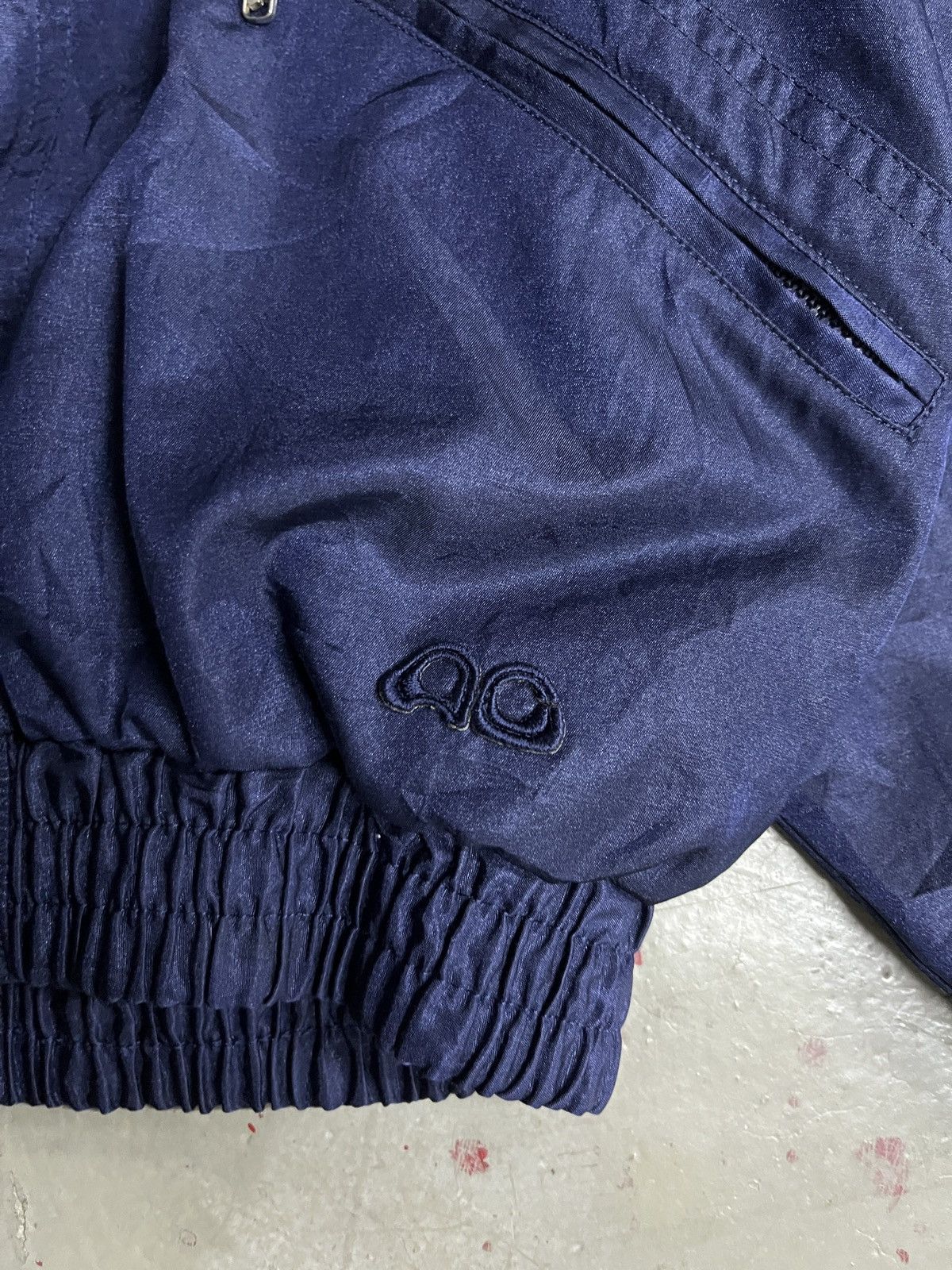 Courreges COURREGES Sport Futur Nylon Jacket Embroidery Spell Out Size US M / EU 48-50 / 2 - 6 Thumbnail