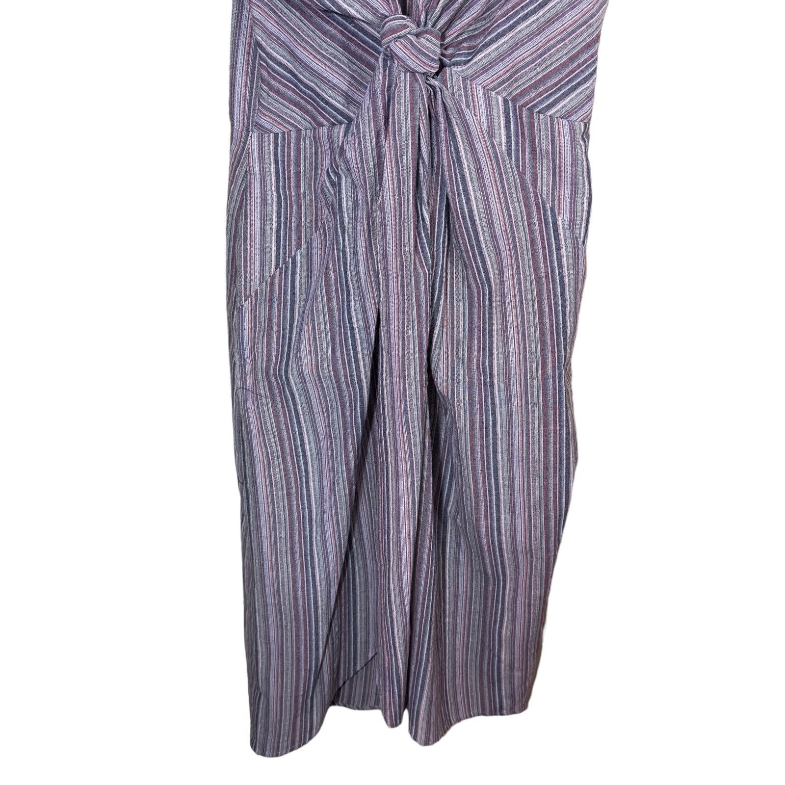 Other VICI Women's Multicolor Striped Knotted Twist Front Dress Size M / US 6-8 / IT 42-44 - 5 Thumbnail