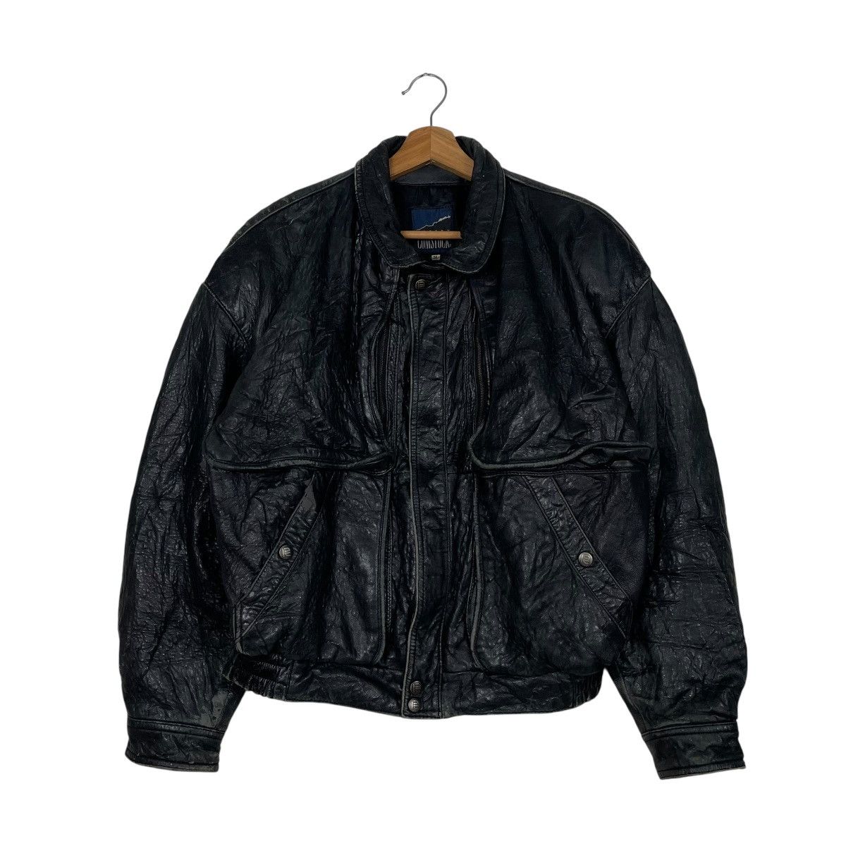 Other Vintage Robert Comstock Leather Jacket Size US M / EU 48-50 / 2 - 1 Thumbnail