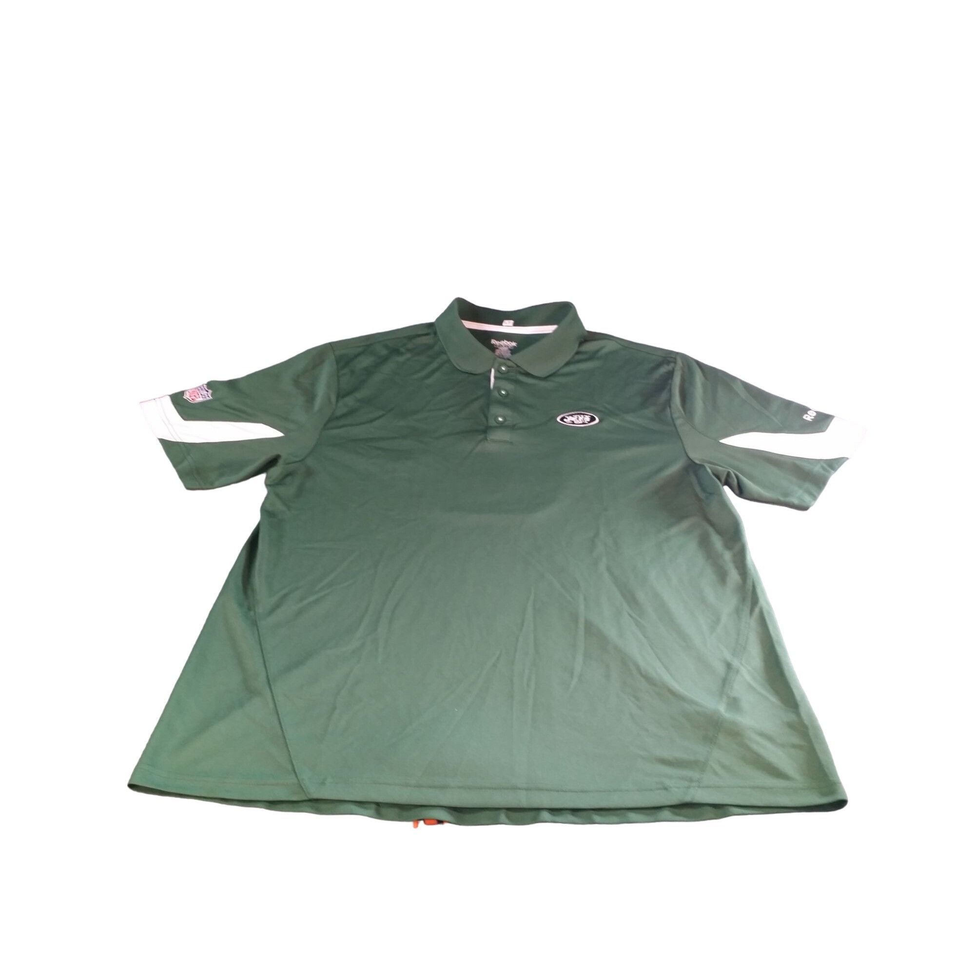 Reebok New York Jets Polo Men Sz L Player Edition Reebok NFL Green Size US L / EU 52-54 / 3 - 1 Thumbnail