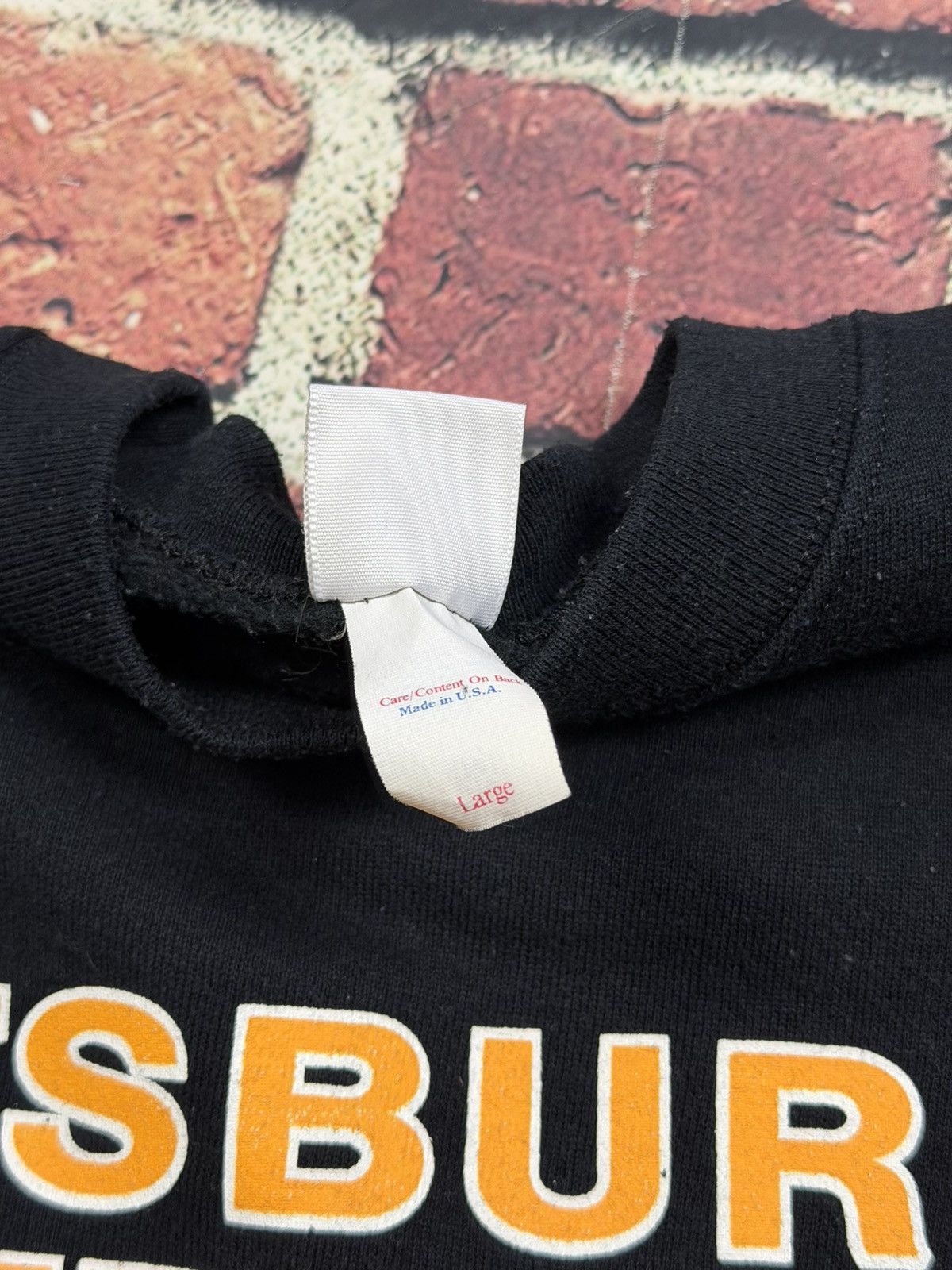 Logo 7 Vintage 90s Pittsburgh Steelers NFL Football Club Sweatshirt Size US L / EU 52-54 / 3 - 9 Thumbnail
