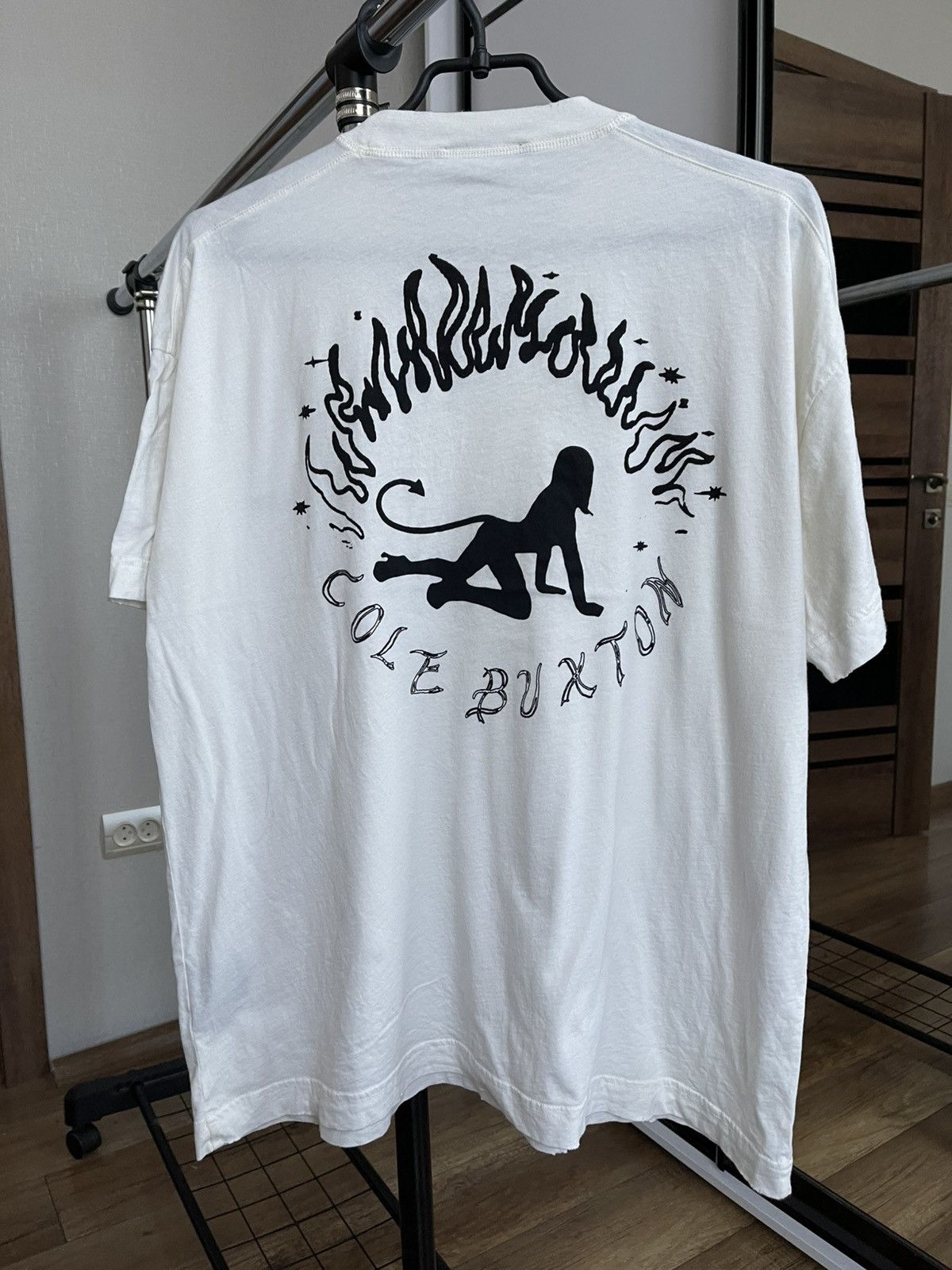 Cole Buxton Flame Devil Logo T-Shirt Tee