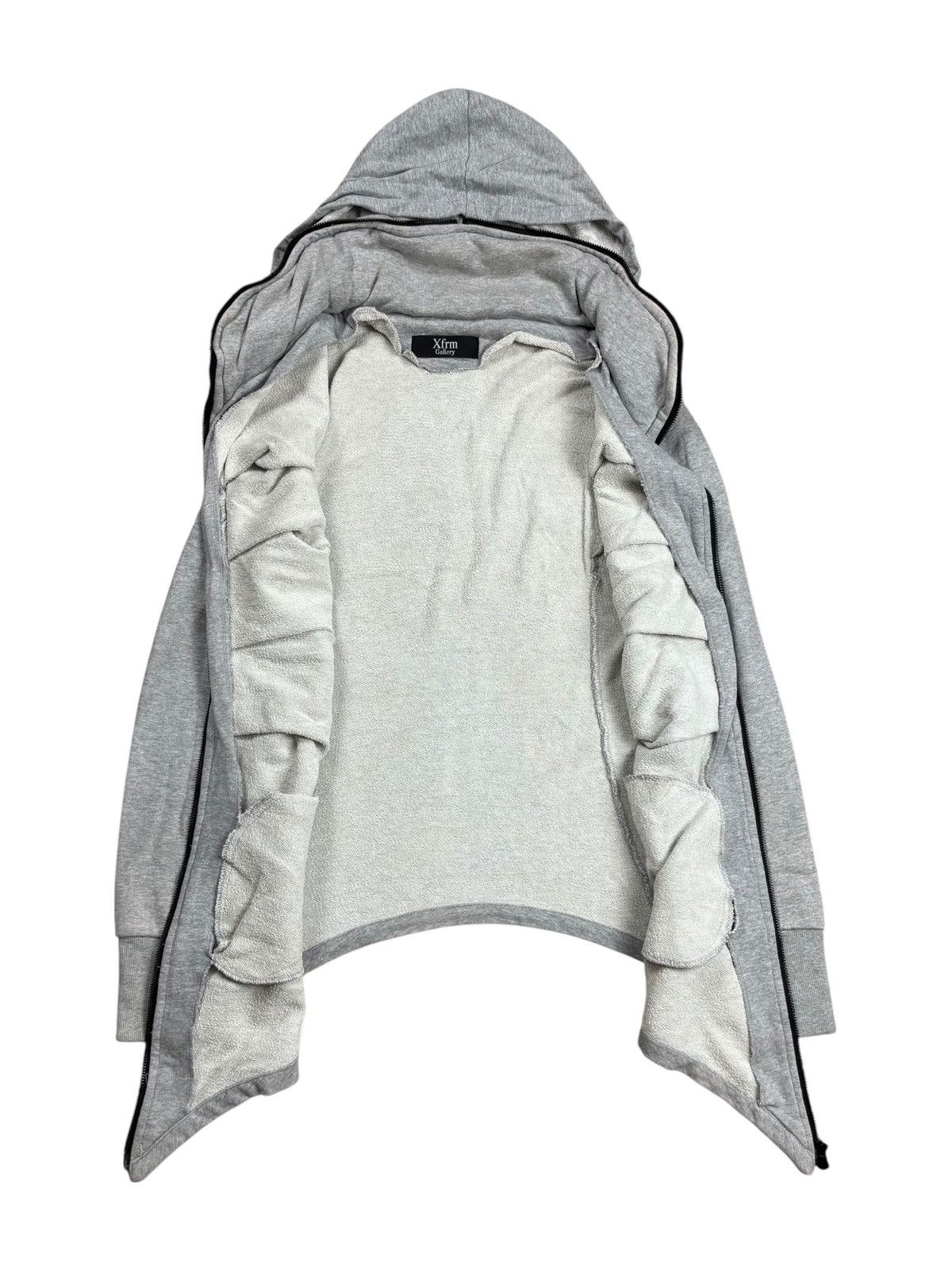 BUFFALO BOBS 2000s XFRM Gallery - Vkei Style Skull Bono Zip Hoodie Size US M / EU 48-50 / 2 - 4 Thumbnail
