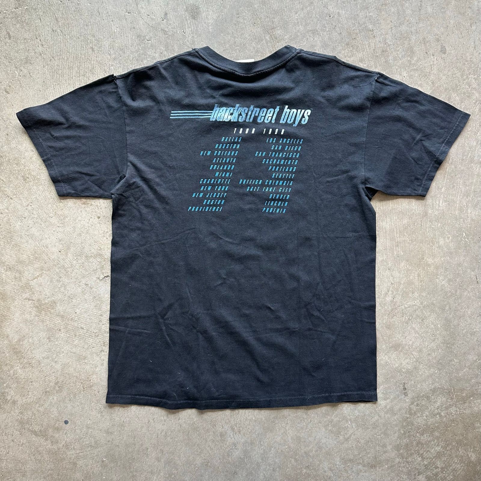 Vintage 1998 Backstreet Boys Tour Tee Size US L / EU 52-54 / 3 - 3 Thumbnail