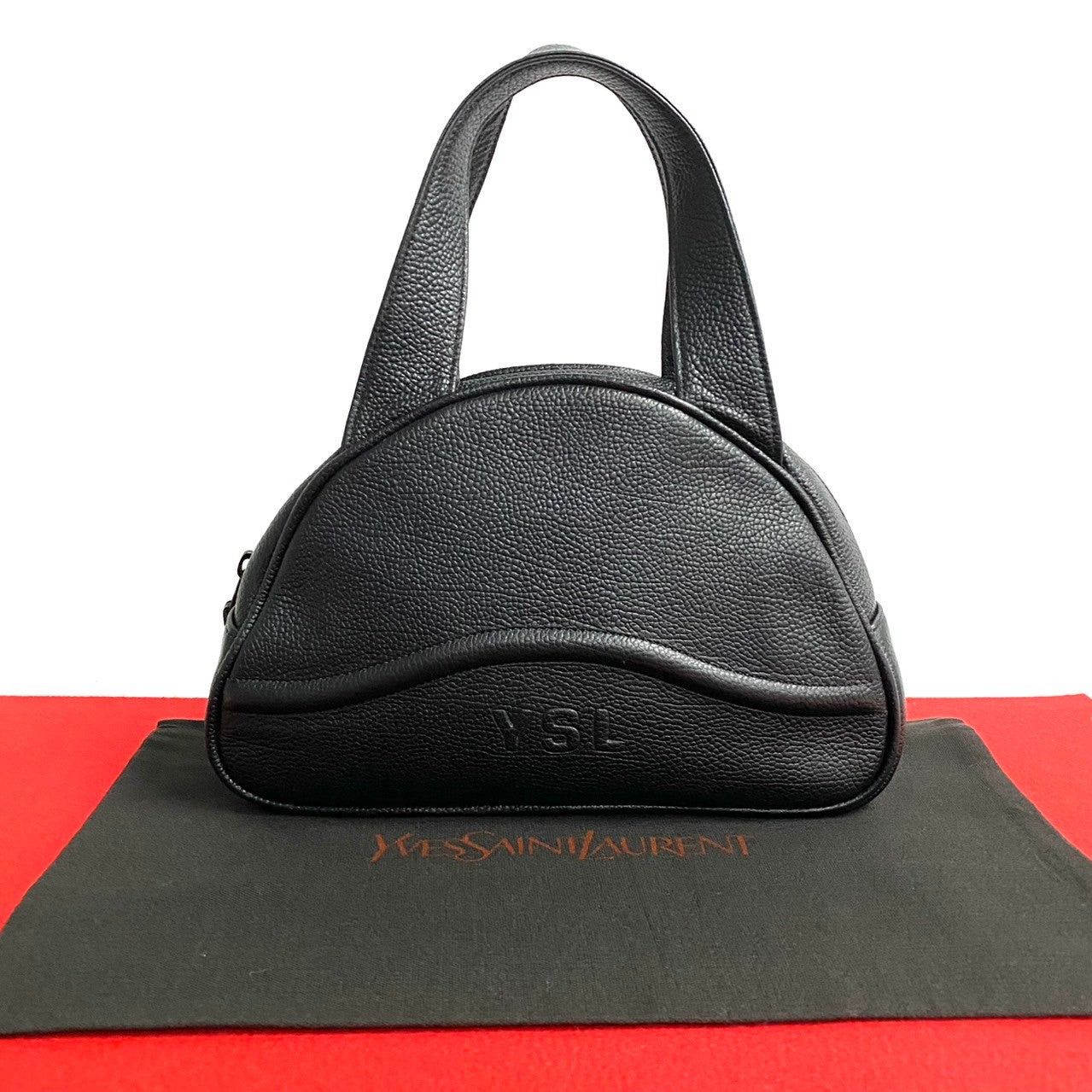 Yves Saint Laurent Yves Saint Laurent Handbag Black Leather Size ONE SIZE - 1 Thumbnail