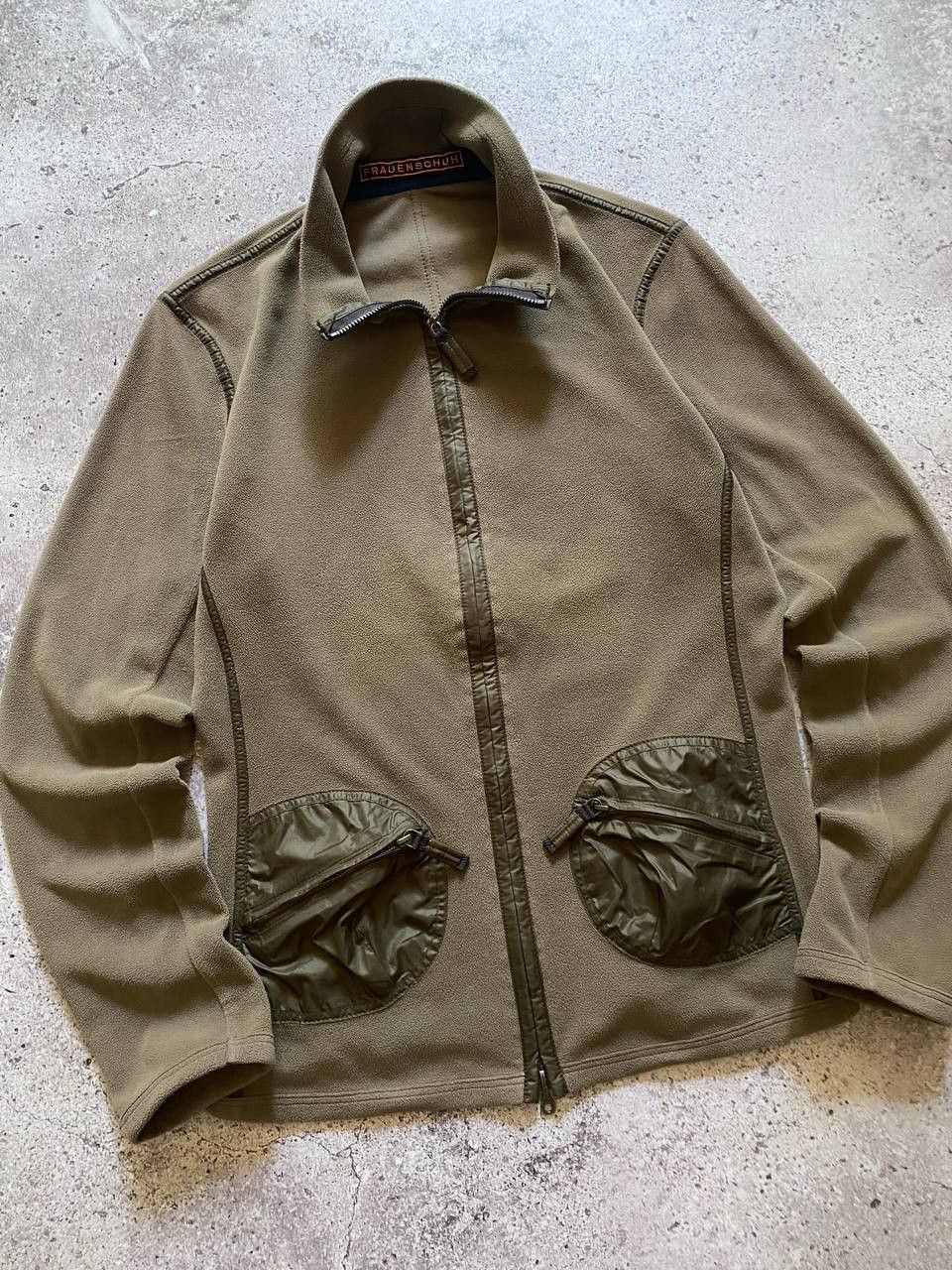 Frauenschuh × Vintage VINTAGE FRAUENSCHUH ZIP NYLON FLEECE JACKET LIMITED EDITION Size M / US 6-8 / IT 42-44 - 3 Thumbnail