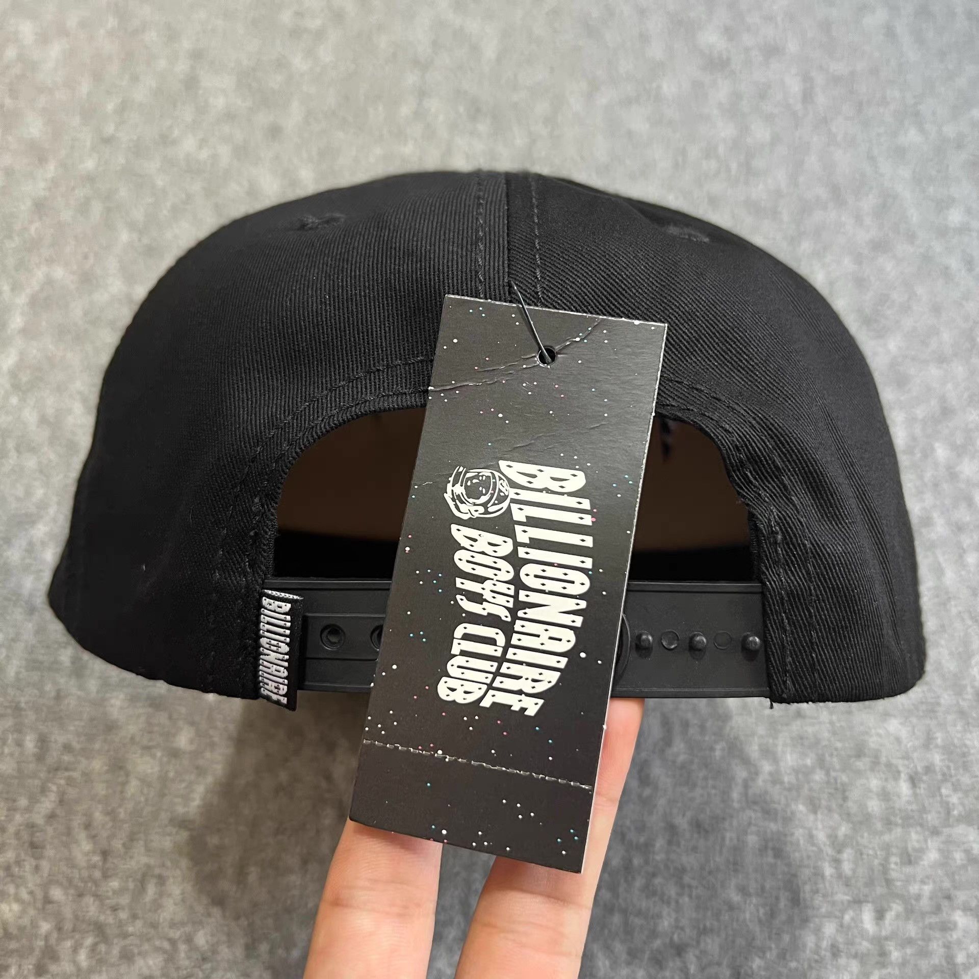 Billionaire Boys Club BBCAstronautHeadMedalEmbroidered Flat Brim Baseball Cap Q7 Size ONE SIZE - 7 Thumbnail