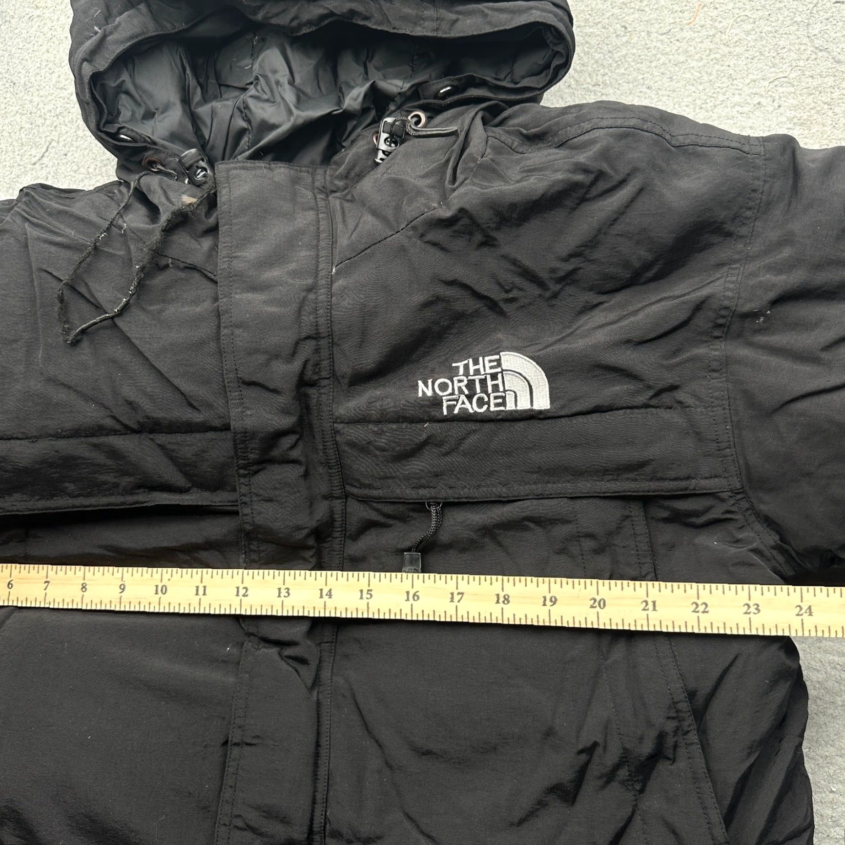 The North Face VINTAGE The North Face Parka Jacket Mens Small Hooded Puffer Quilted Down Nylon Black Quilted Mid-Length Nylon Sweatshirt? Size US S / EU 44-46 / 1 - 4 Thumbnail