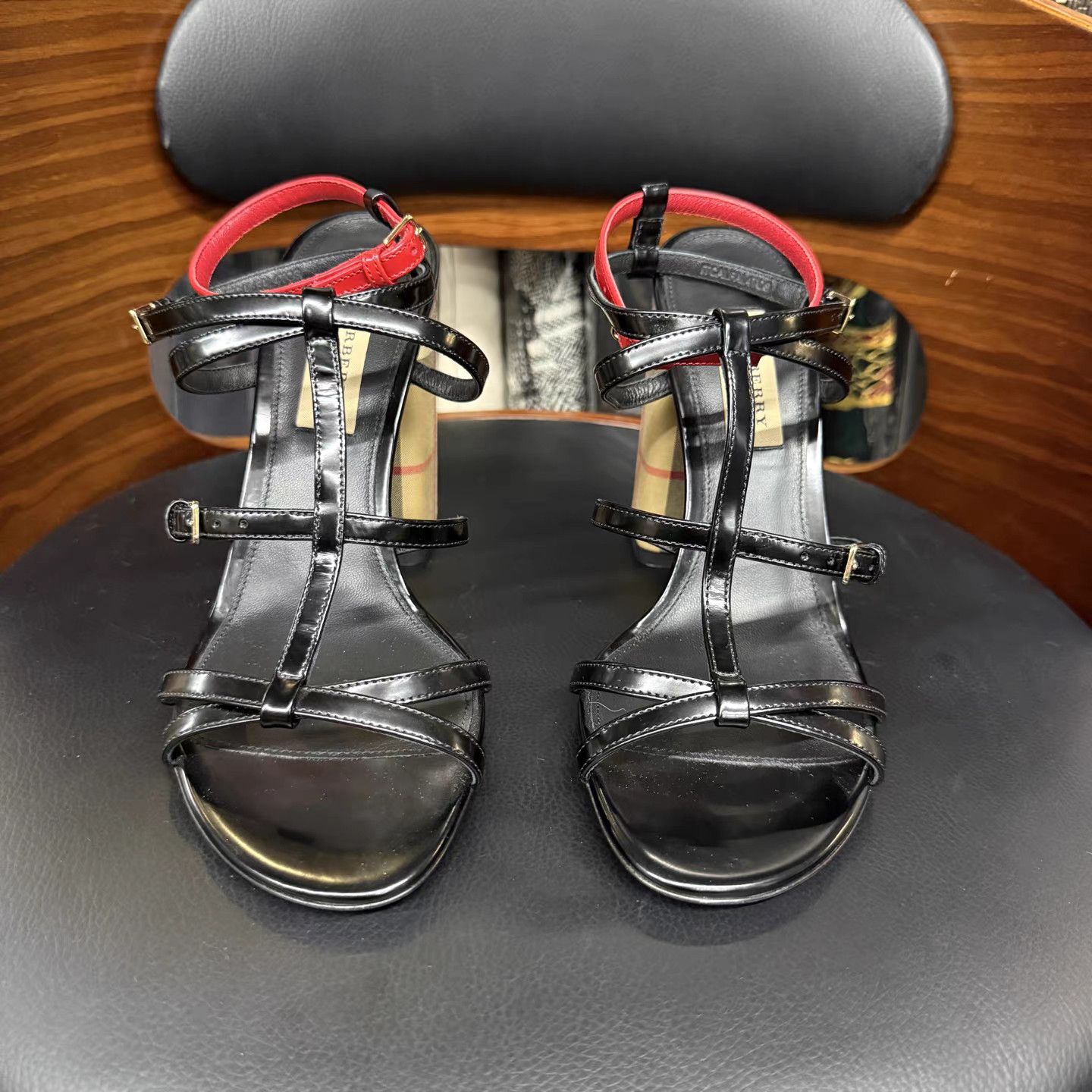 Burberry Burberry Classic Check Heels K15 Size US 8 / IT 38 - 2 Thumbnail