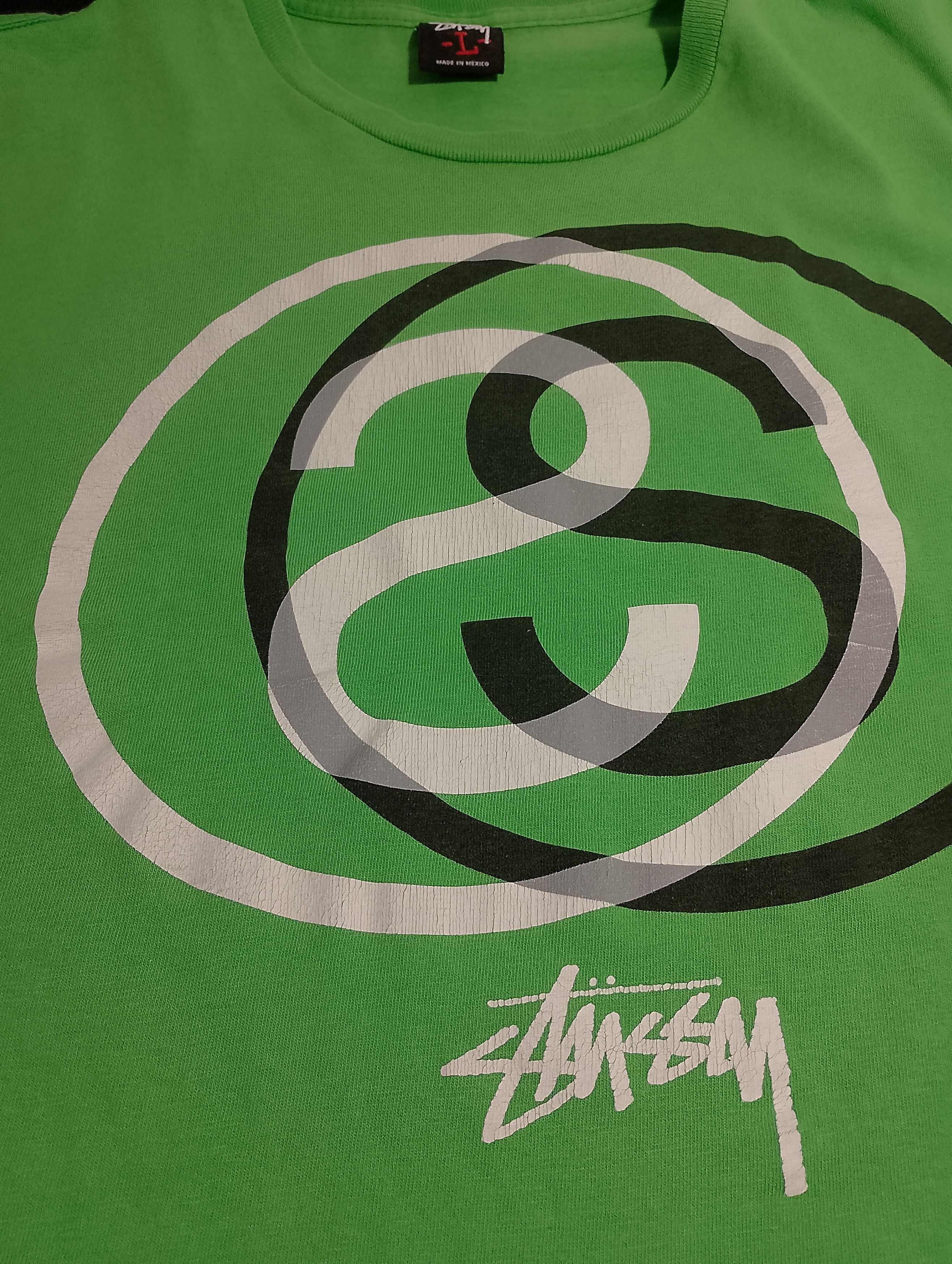Stussy × Vintage Stussyt shirt Size US L / EU 52-54 / 3 - 4 Thumbnail