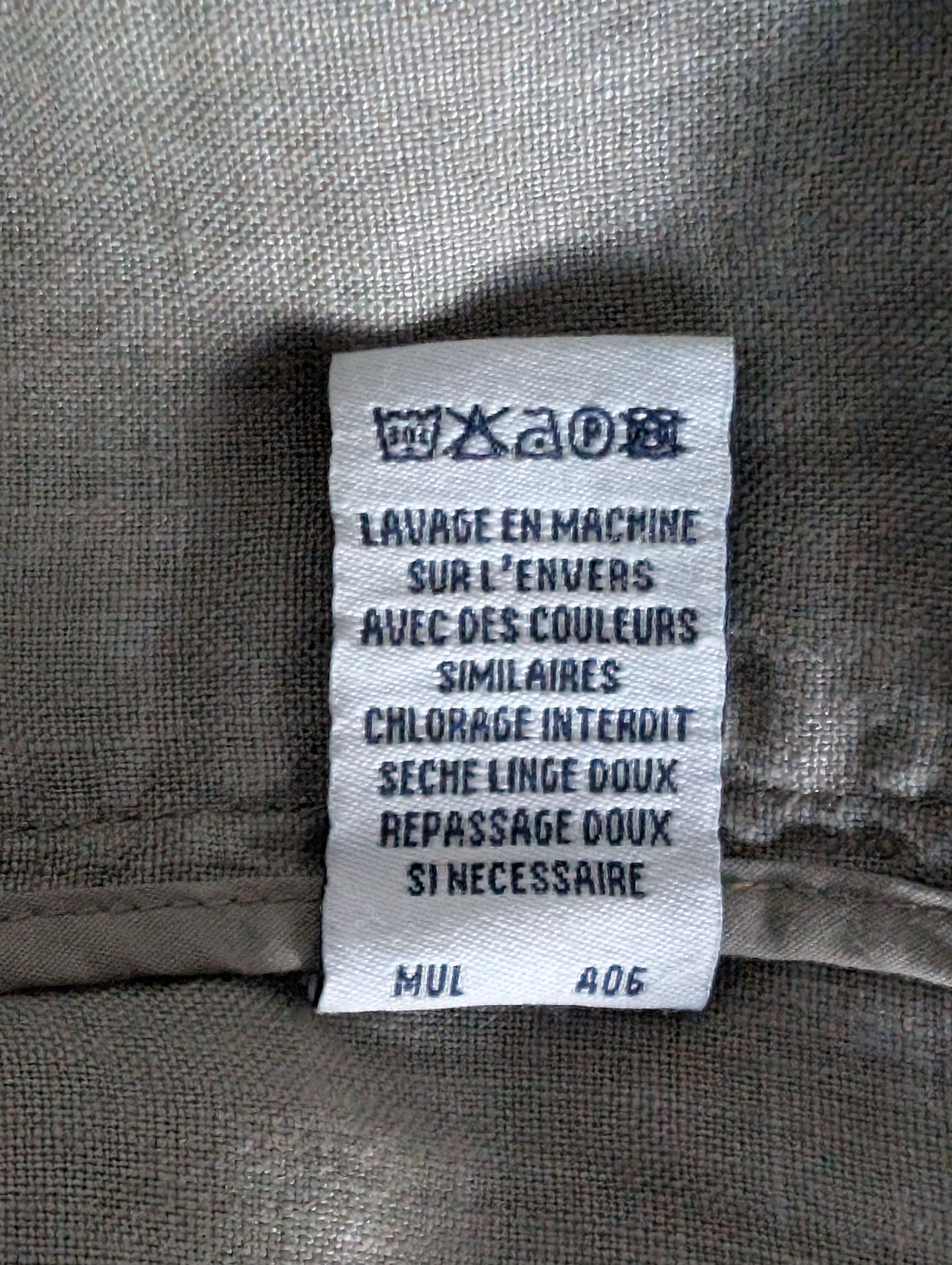 Other Blanc Bleu Safari Jacket in Linen Size US L / EU 52-54 / 3 - 7 Thumbnail