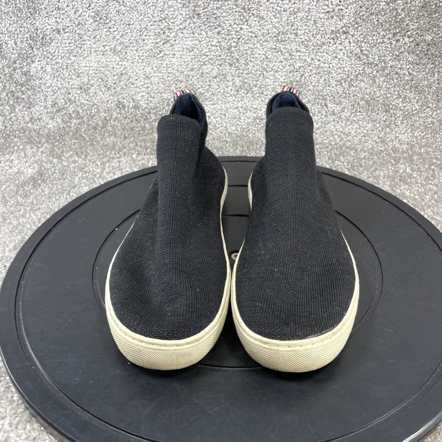 Rothy's VINTAGE Rothy's Chelsea Boots Women Size 9 Black Knit Ankle Casual Outdoor Flat Size US 9 / IT 39 - 4 Thumbnail