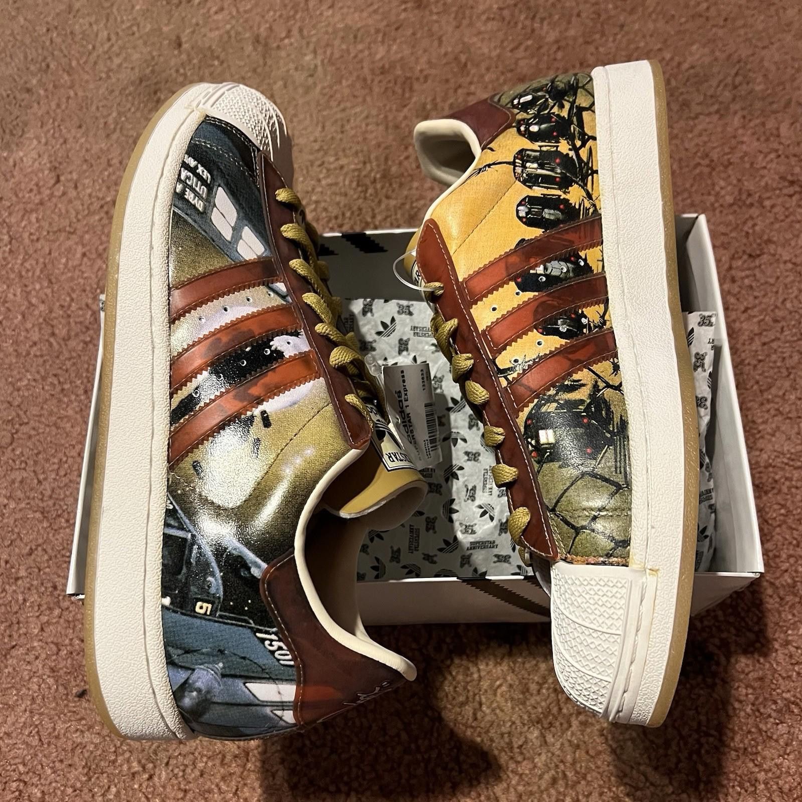Adidas 2005 ADIDAS 35th ANNIVERSARY SUPERSTAR LEE QUINONES 133633 | Grailed