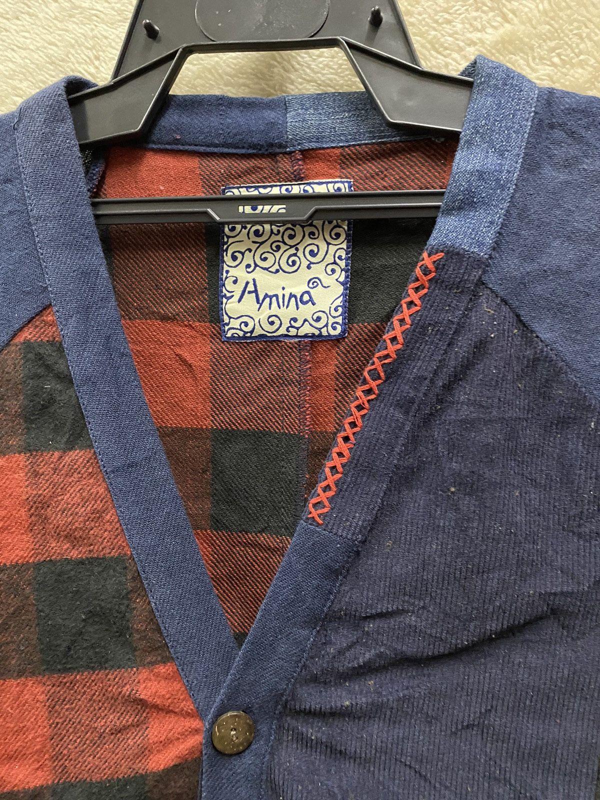 Designer × Japanese Brand AMINA PATCHWORK CORDUROY NICE DESIGN Size ONE SIZE - 7 Thumbnail