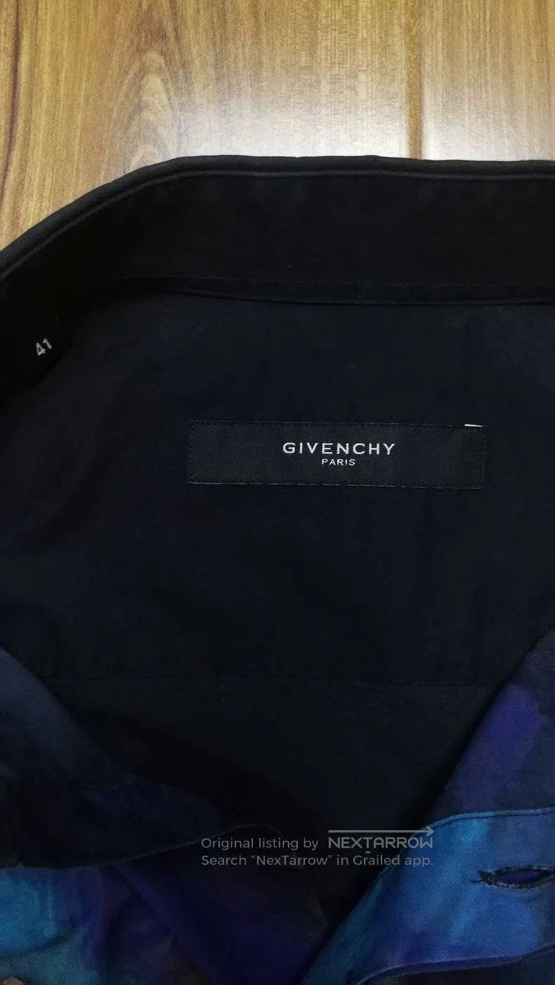 Givenchy Givenchy Size 41 Oil painting black label shirt Size US S / EU 44-46 / 1 - 4 Thumbnail