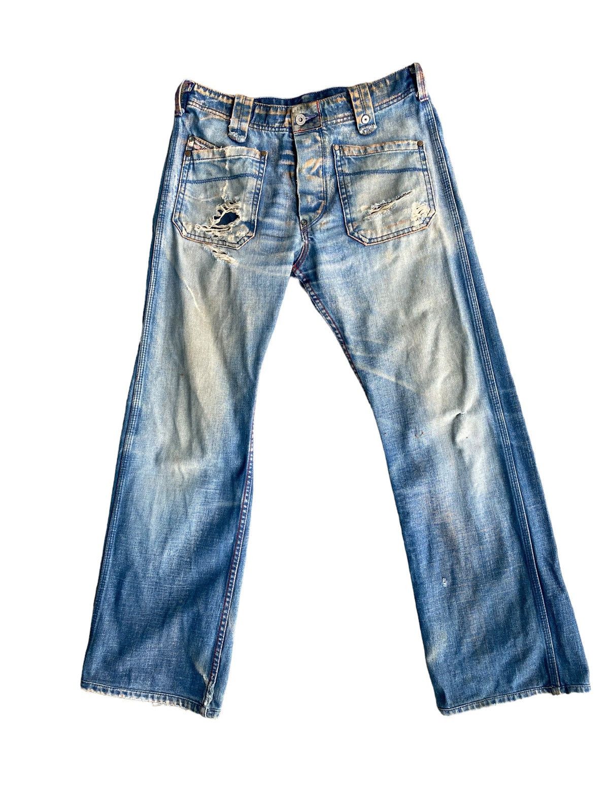Diesel RARE! Diesel Flared Bushpant Denim Size US 30 / EU 46 - 1 Thumbnail