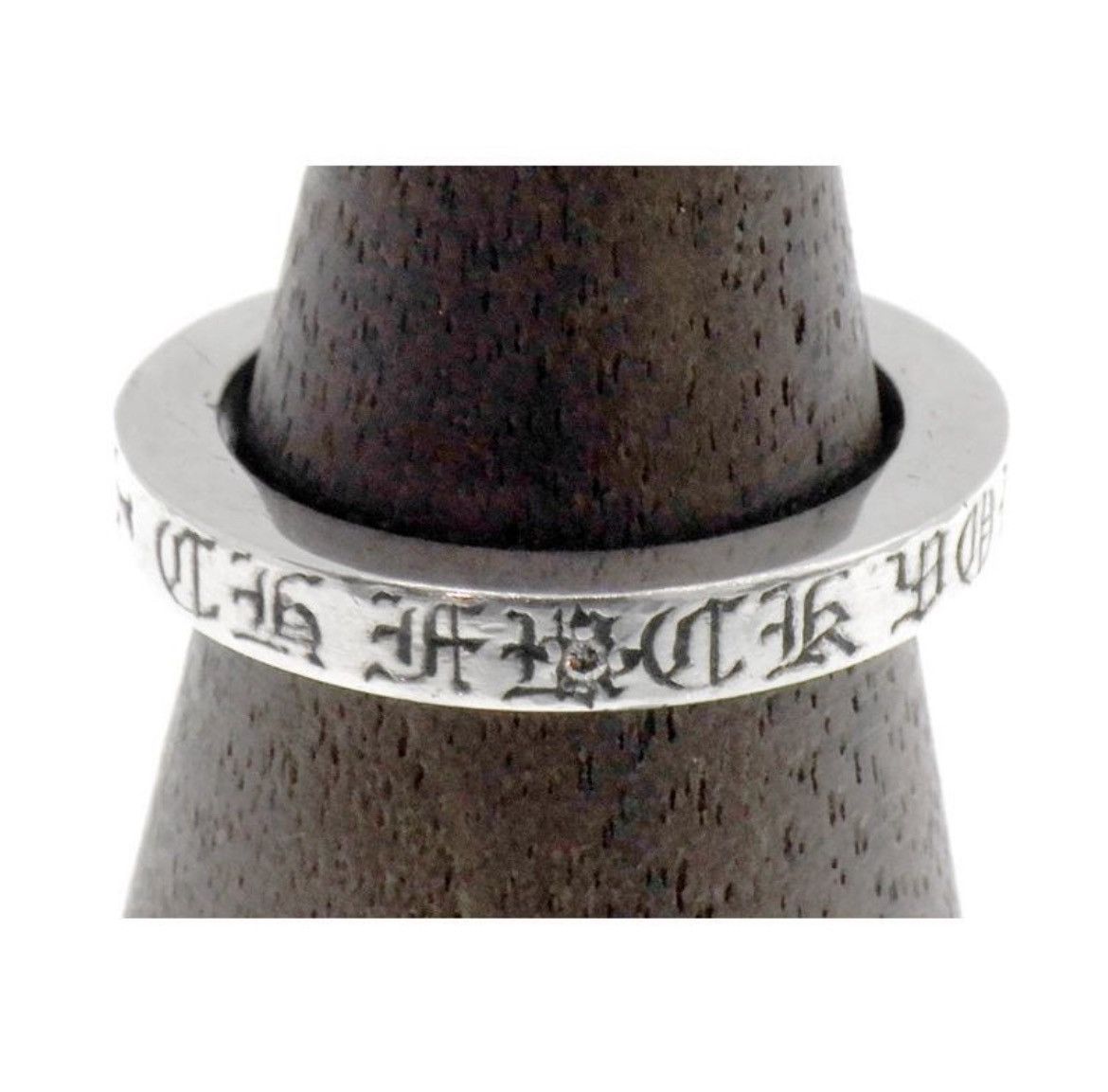 Chrome Hearts Chrome Hearts 3mm SPACER FUCKYOU PAVE Diamond Ring Size ONE SIZE - 2 Thumbnail