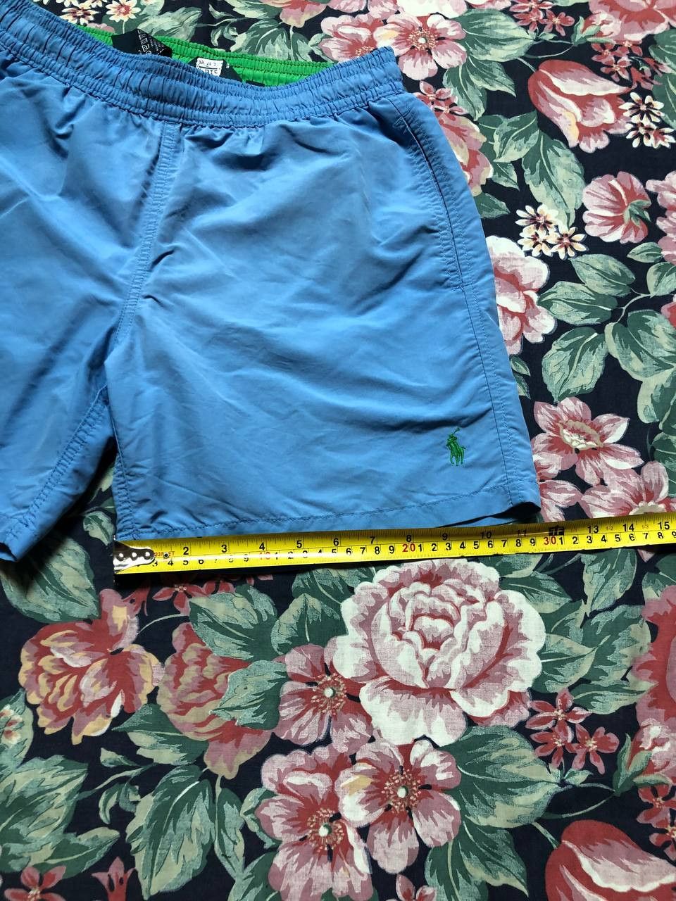 Polo Ralph Lauren Polo by Ralph Lauren Swimming Nylon Shorts Blue Size US 30 / EU 46 - 15 Thumbnail