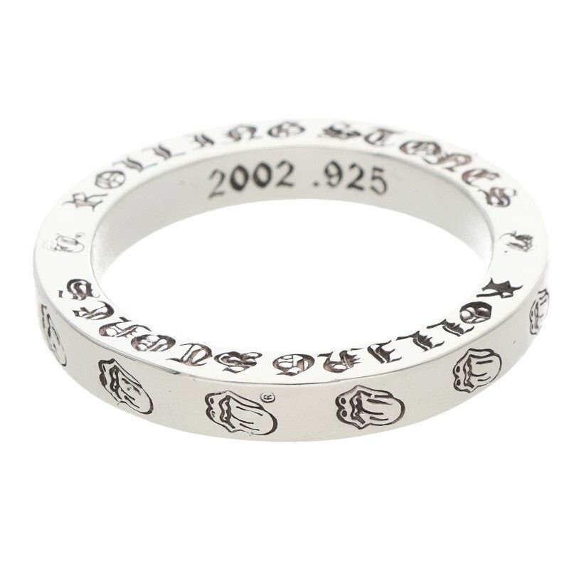 Chrome Hearts Chrome Hearts 3mm Spacer Lip Tan Silver Ring Size ONE SIZE - 1 Thumbnail