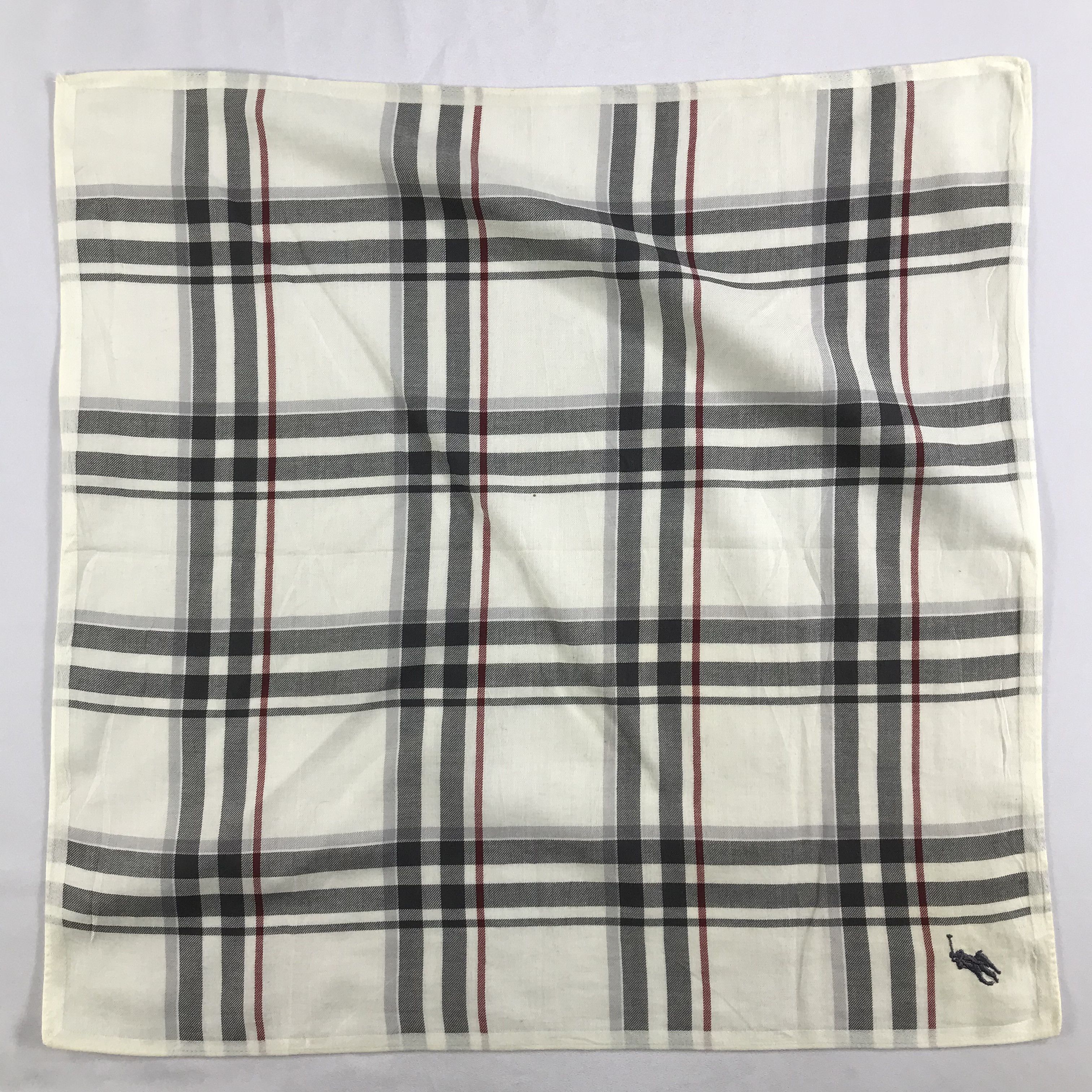 Polo Ralph Lauren × Vintage Polo Ralph Lauren Bandana / Handkerchief /Neckerchief -S2646 Size ONE SIZE - 1 Thumbnail