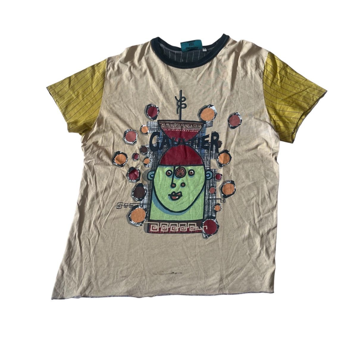 Jean Paul Gaultier Vintage JPG Striped Stars Ringer Tee | Grailed