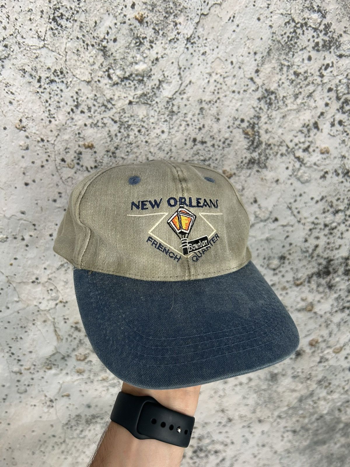 Vintage Vintage New Orleans 90s Cap Hat Streetwear Skate Size ONE SIZE - 1 Thumbnail