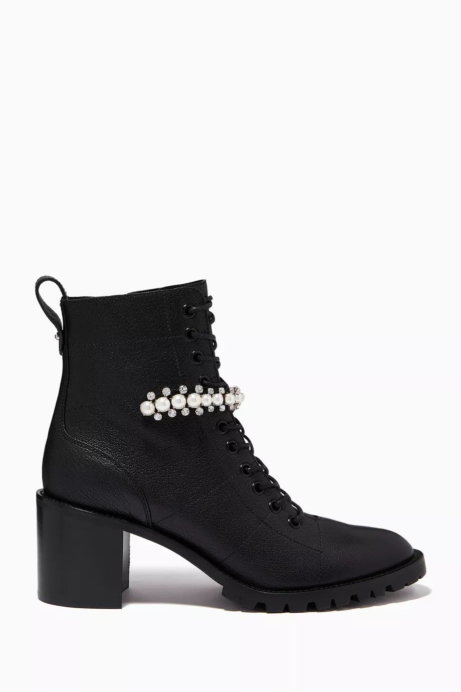 Jimmy Choo o1y0326 Ankle Boots in Black Size US 5 / IT 35 - 1 Thumbnail