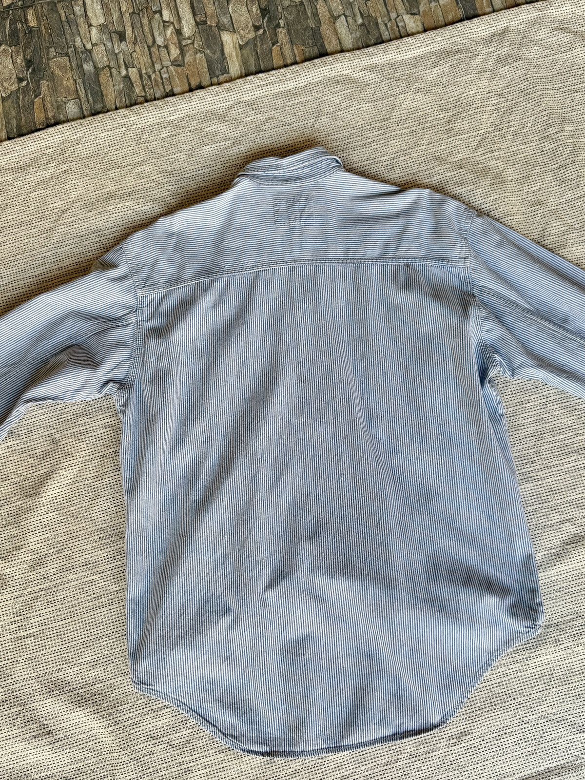 Levi's Levi's Strauss striped Authentic Jeans Wear shirt Size US L / EU 52-54 / 3 - 3 Thumbnail