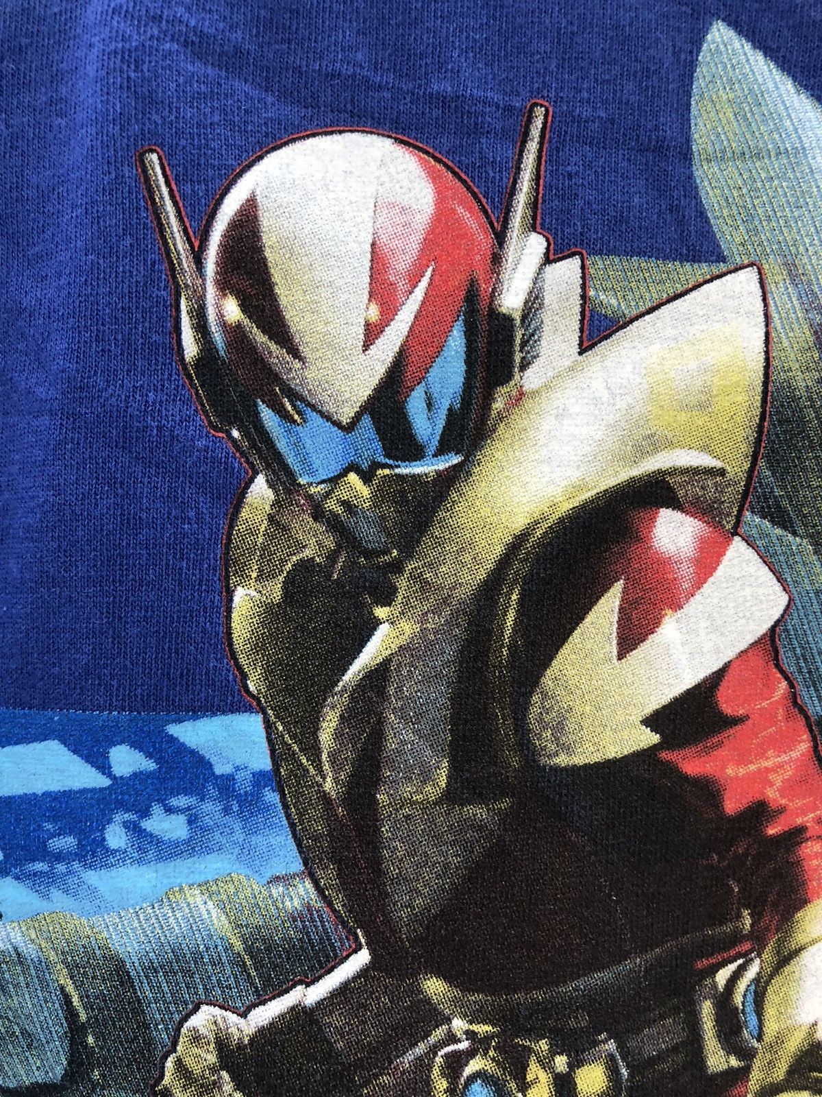 Anime × Japanese Brand × Vintage Vintage Anime Superhero Jikuu Denshi Ibaliger R Tshirt Size US M / EU 48-50 / 2 - 9 Thumbnail