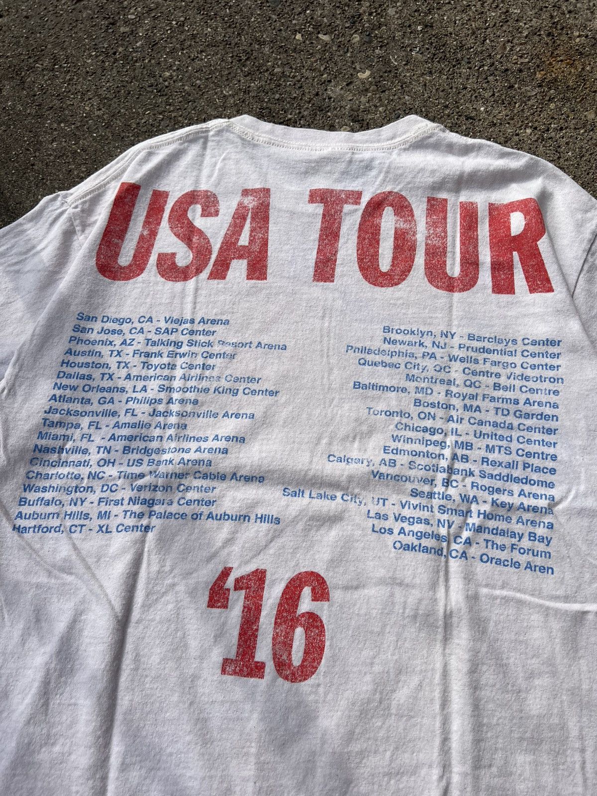 Rap Tees Travis Scott Cactus Jack 2016 Rodeo USA Tour Tee T Shirt L Size US L / EU 52-54 / 3 - 2 Thumbnail