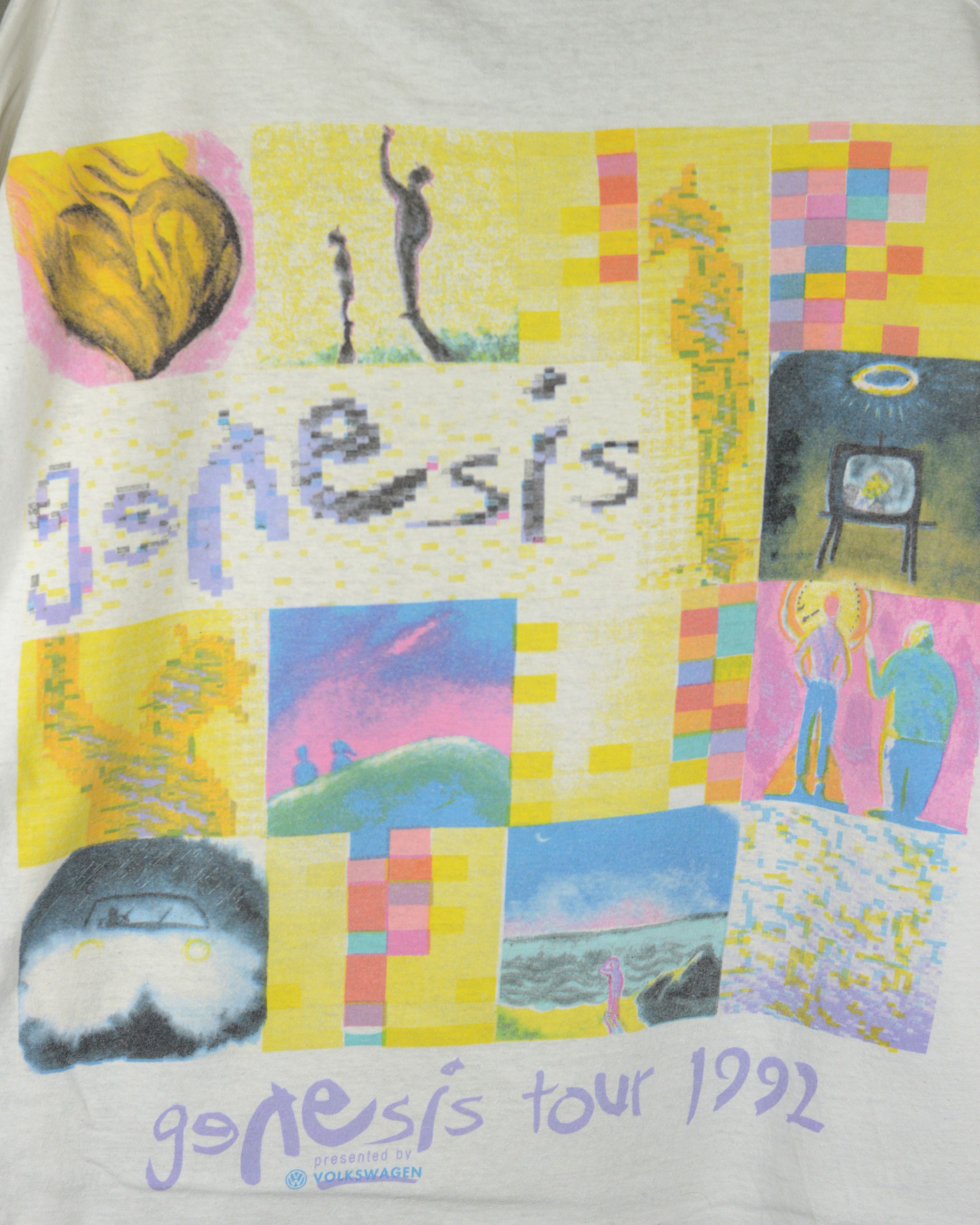 Band Tees × Vintage Vintage Genesis 1992 tour t shirt Size US XL / EU 56 / 4 - 7 Thumbnail