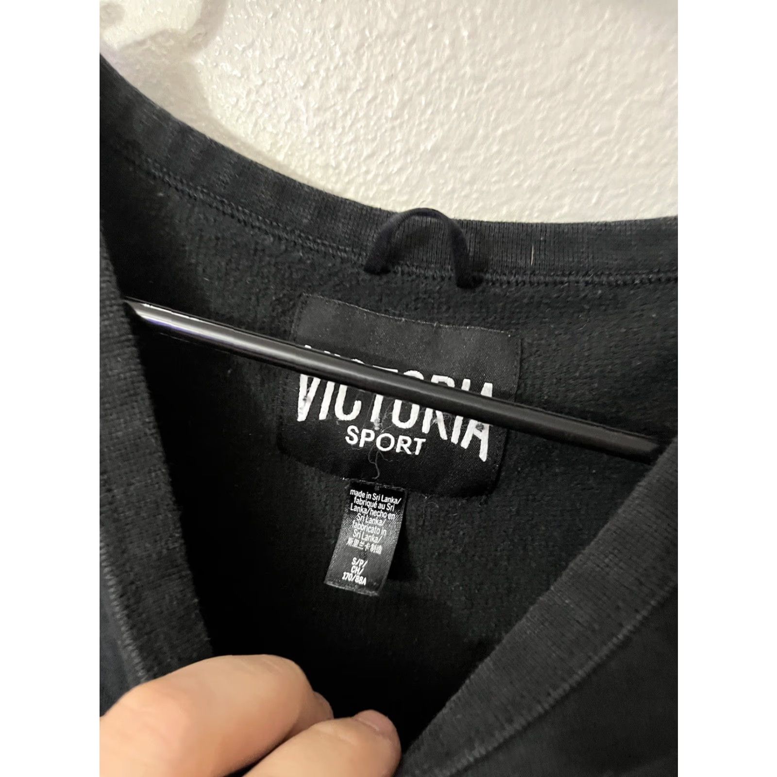 Vintage VINTAGE VSX Sport Black Open Shoulder Long Sleeve Shirt Juniors Small Activewear Pullover Womens Size S / US 4 / IT 40 - 3 Thumbnail